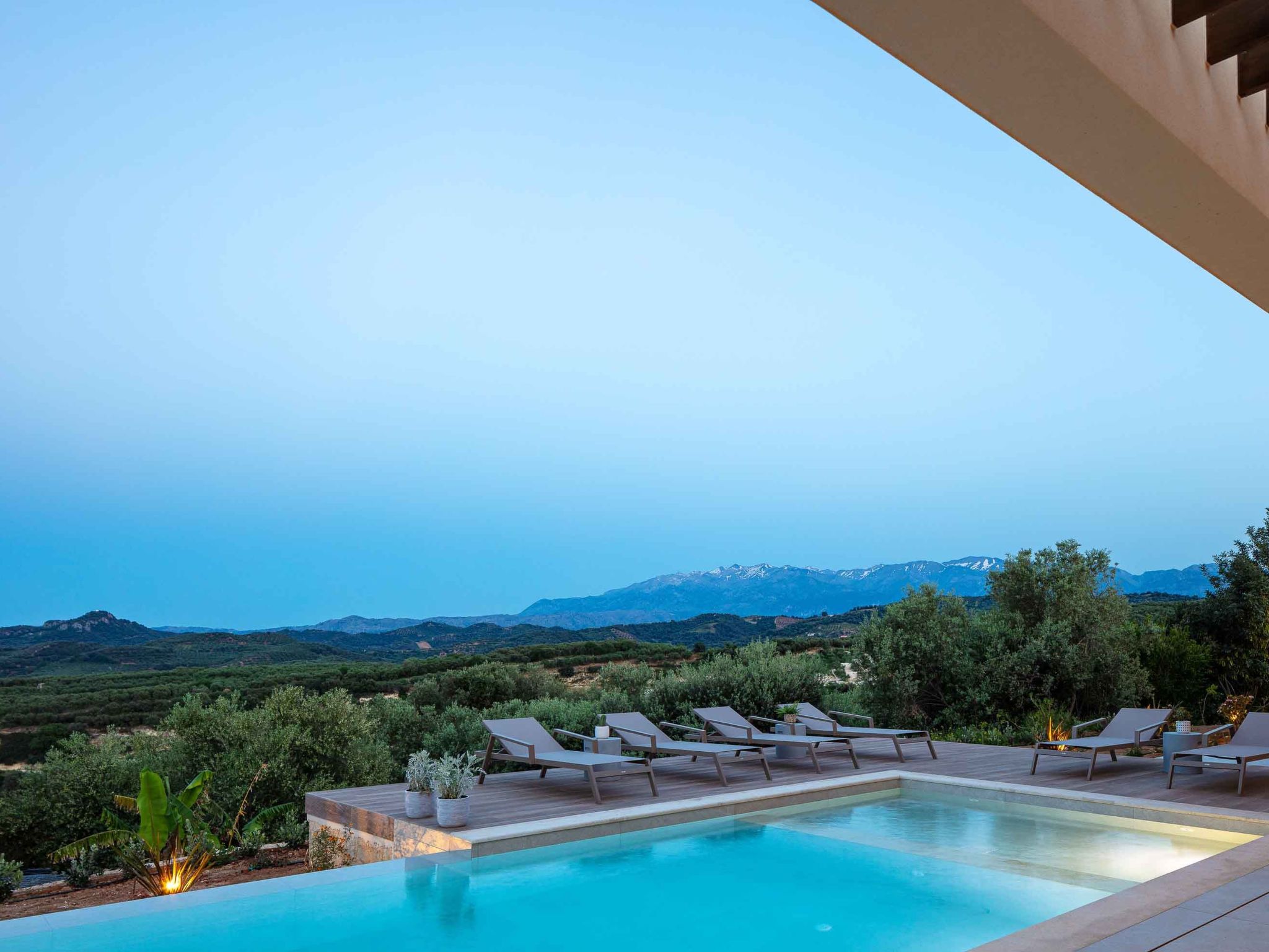 Villa Aglaea - Salzwasser-Pool und atemberaubender Meerblick-Binnen