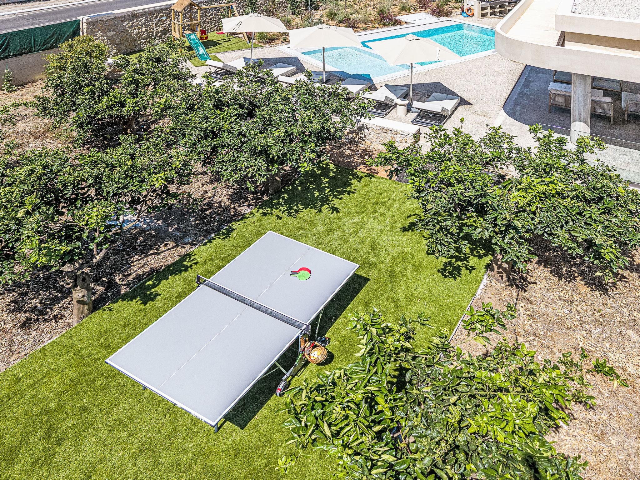 "Villa Portokalea", direkt am Meer