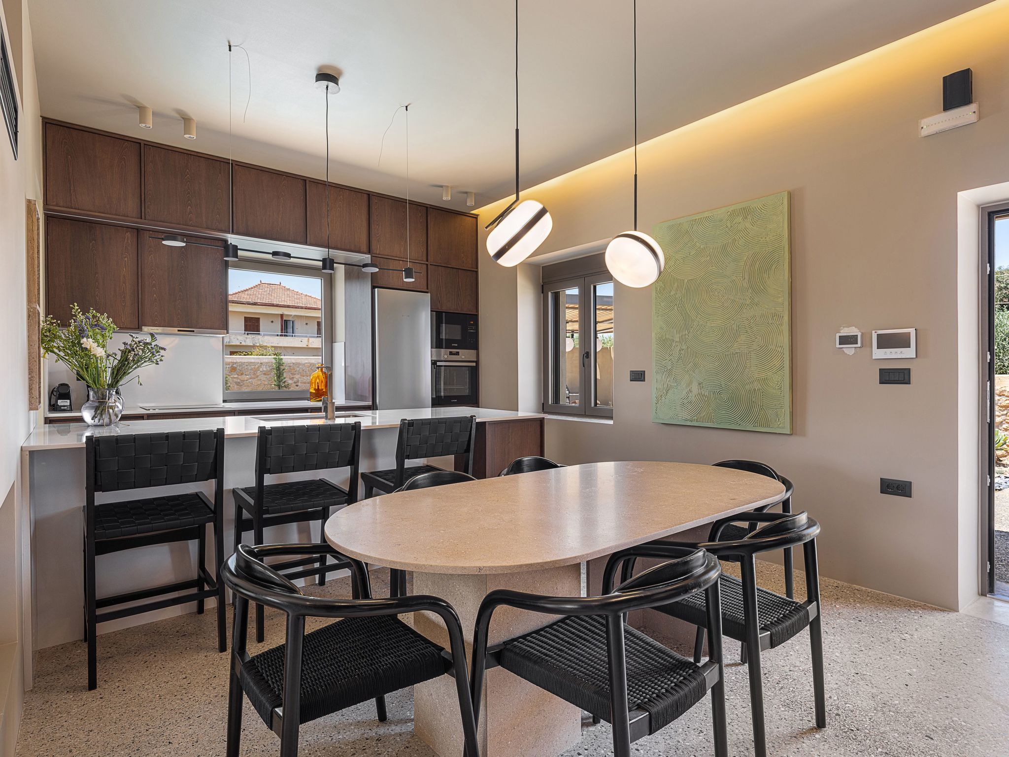 "Villa Portokalea", direkt am Meer-Binnen