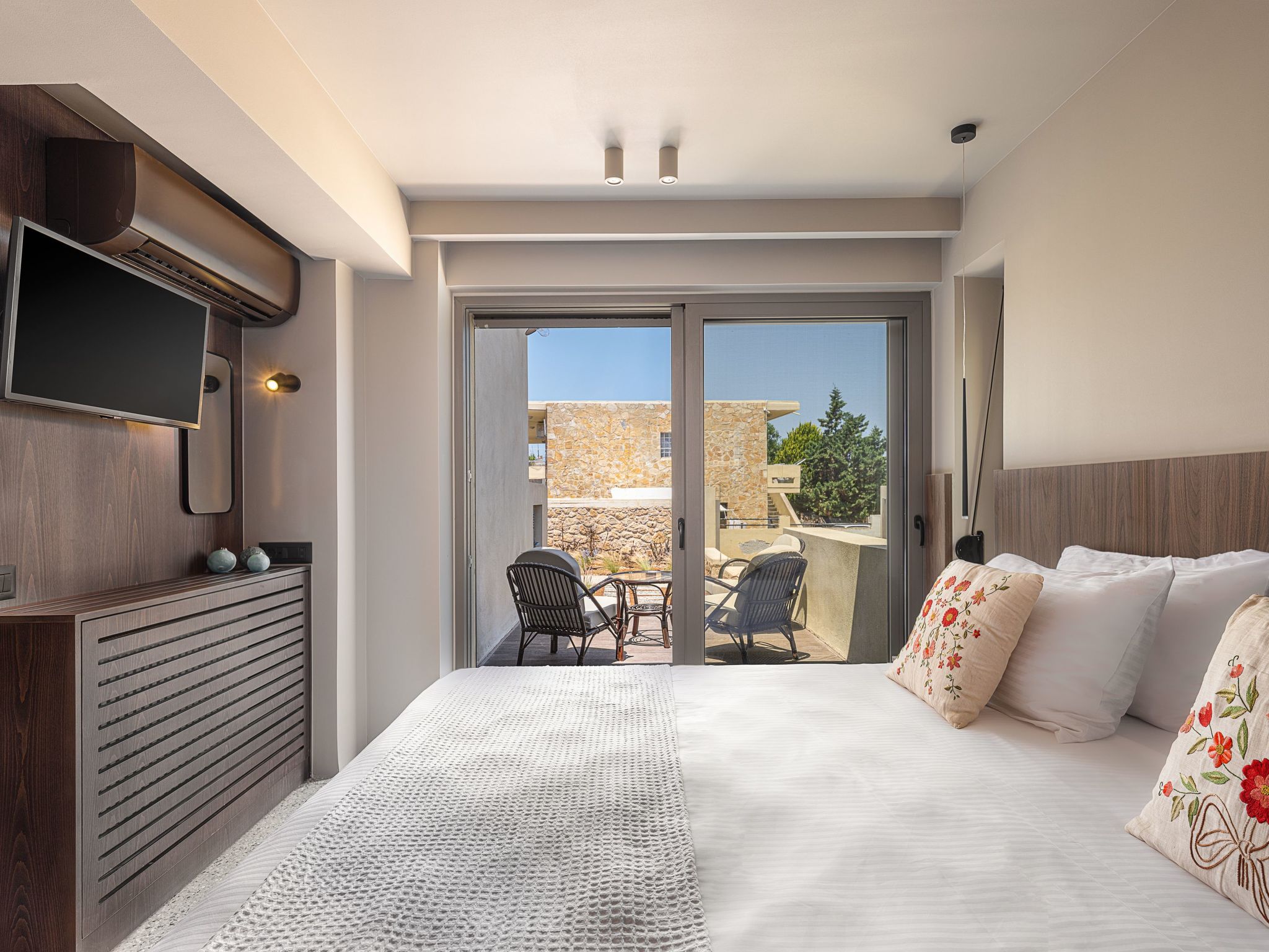 "Villa Portokalea", direkt am Meer-Binnen