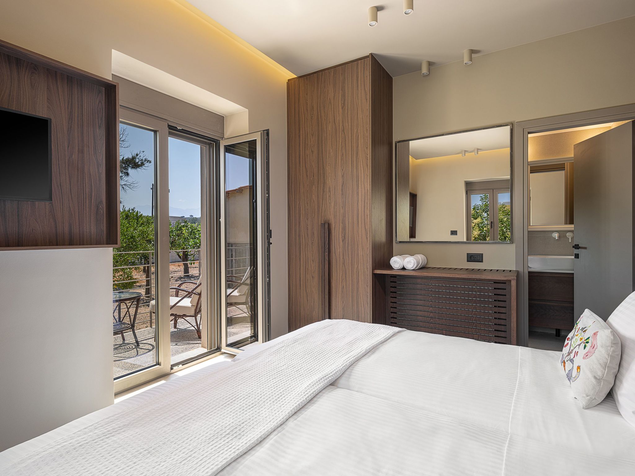 "Villa Portokalea", direkt am Meer-Binnen