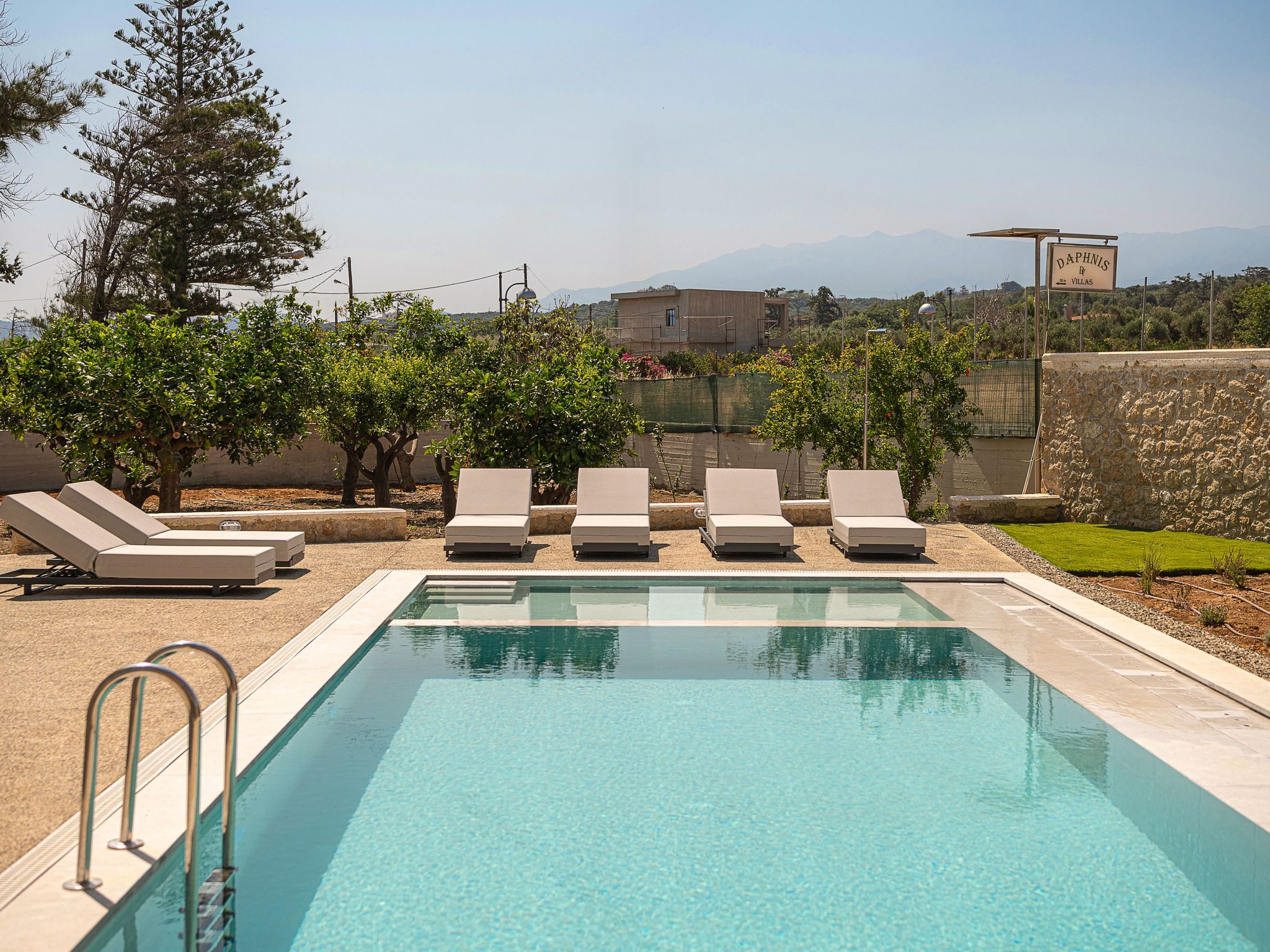 "Villa Portokalea", direkt am Meer-Binnen