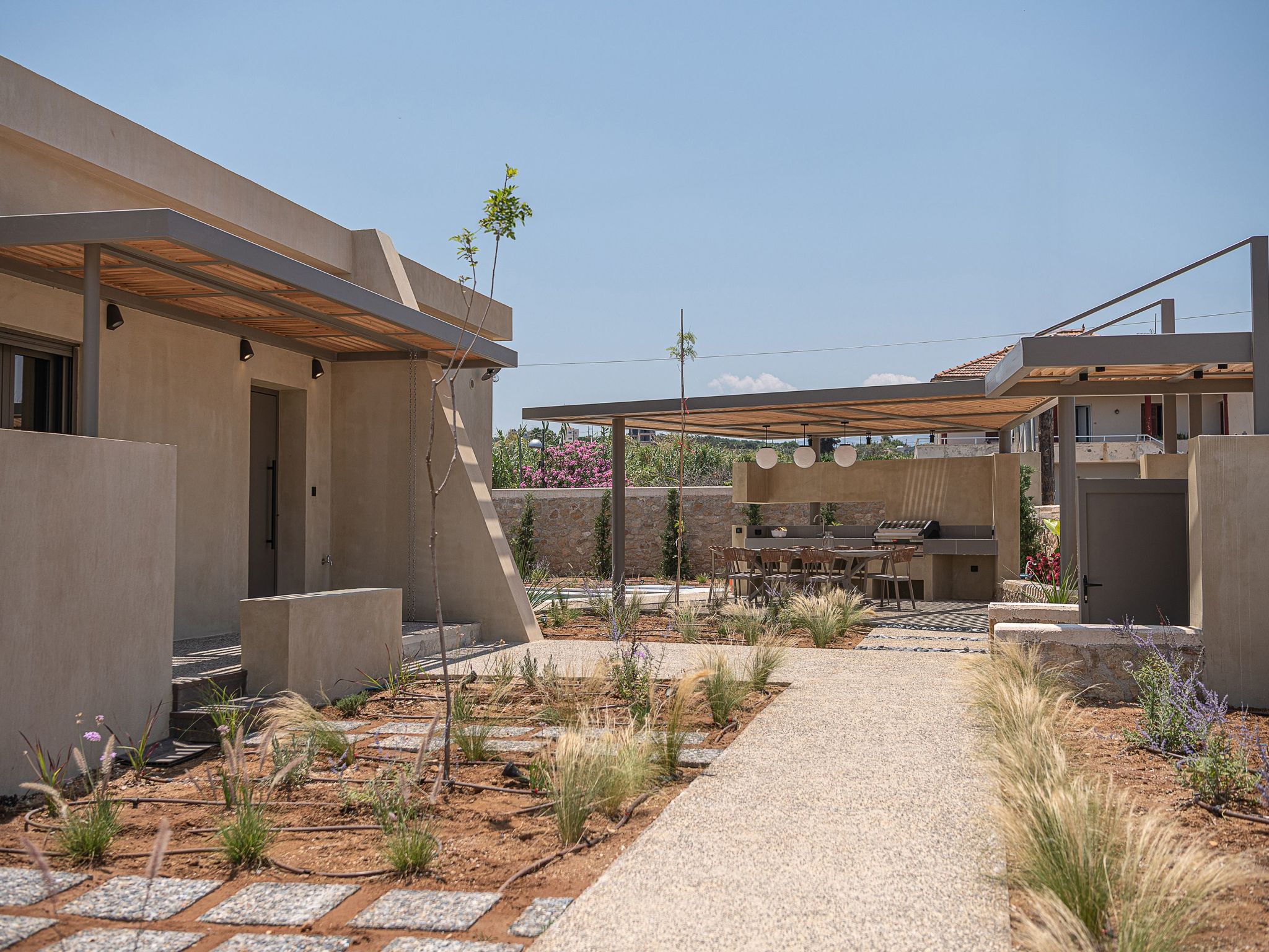 "Villa Portokalea", direkt am Meer-Binnen