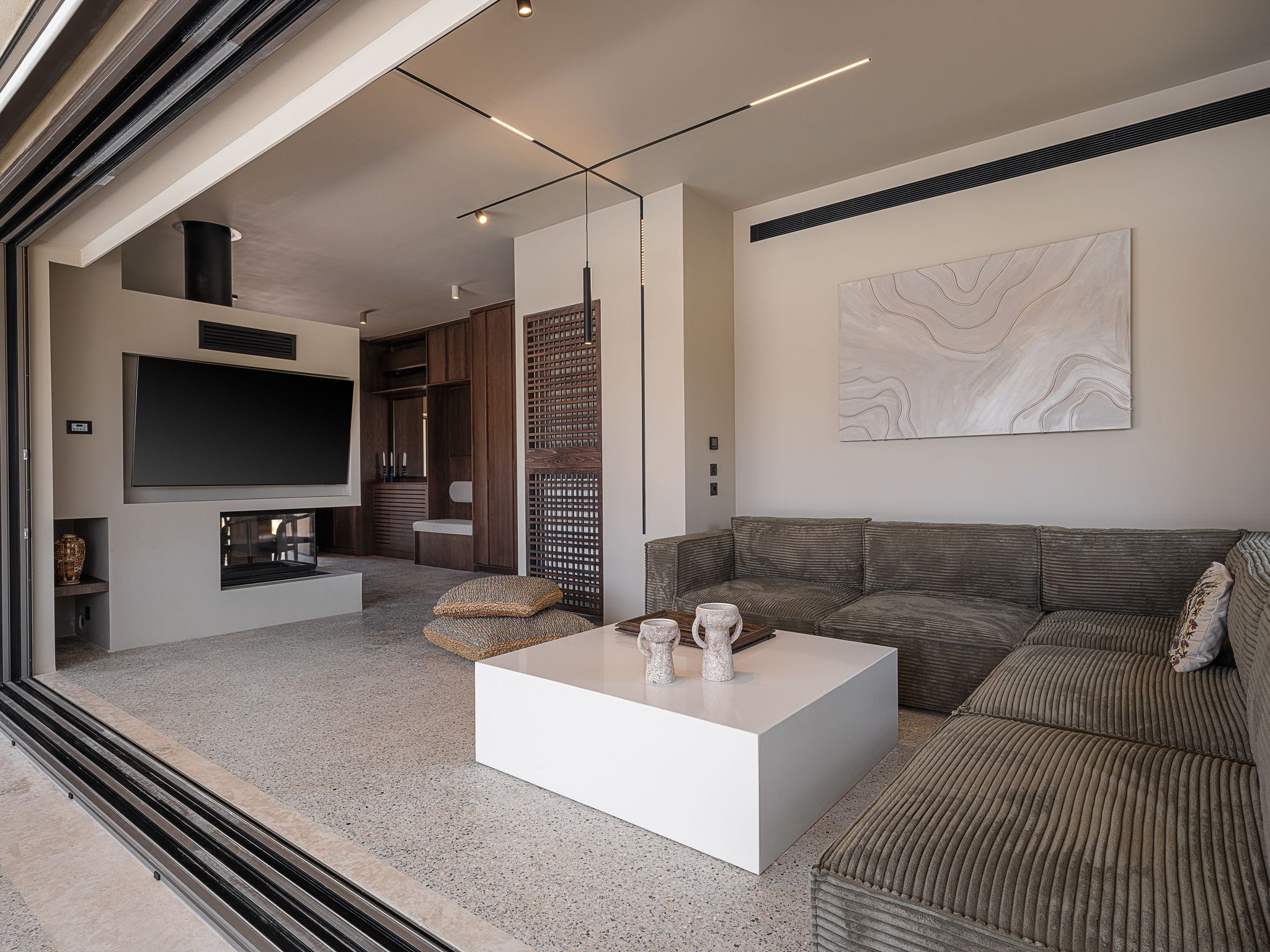 "Villa Portokalea", direkt am Meer-Binnen