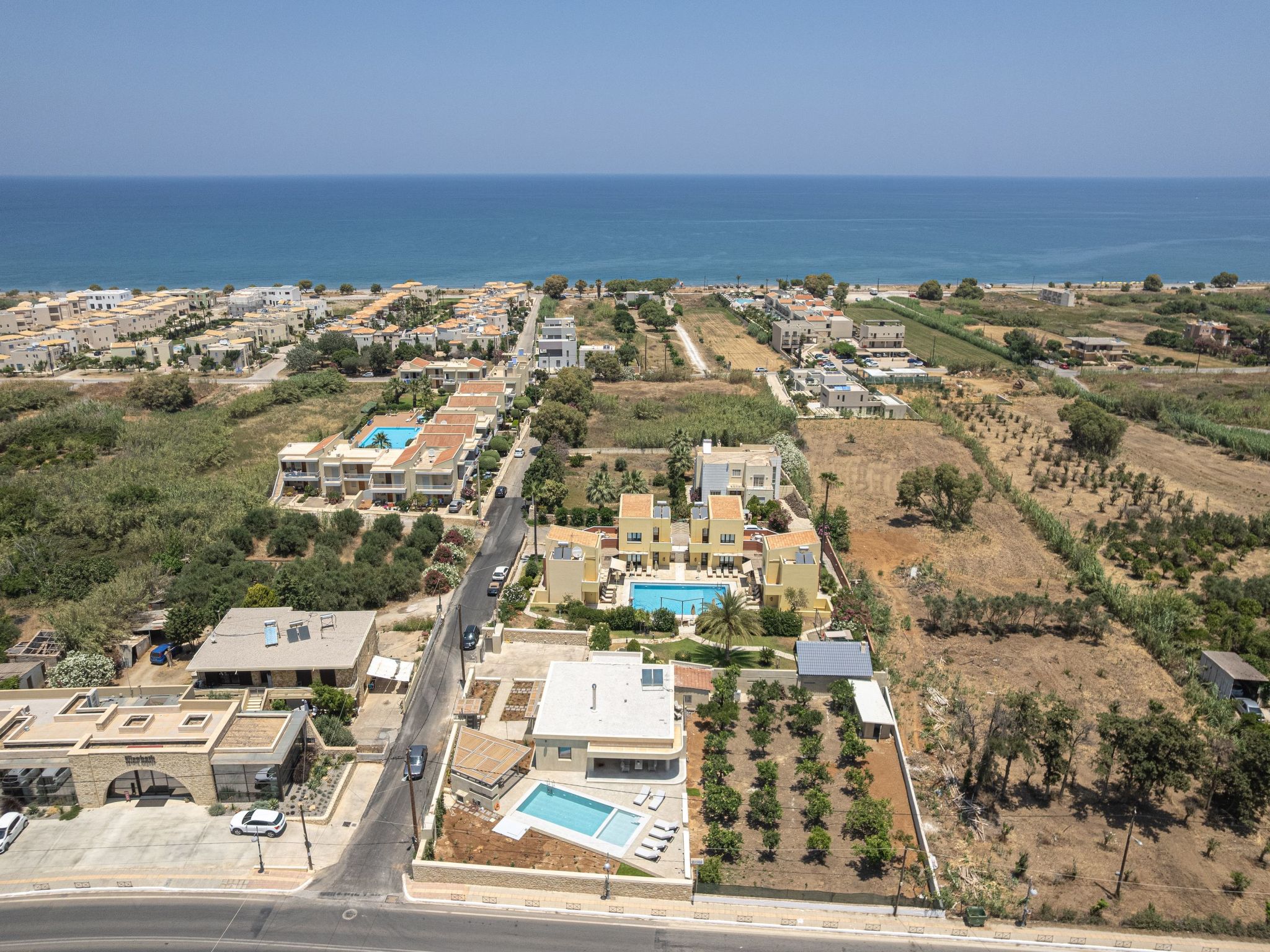 "Villa Portokalea", direkt am Meer-Binnen