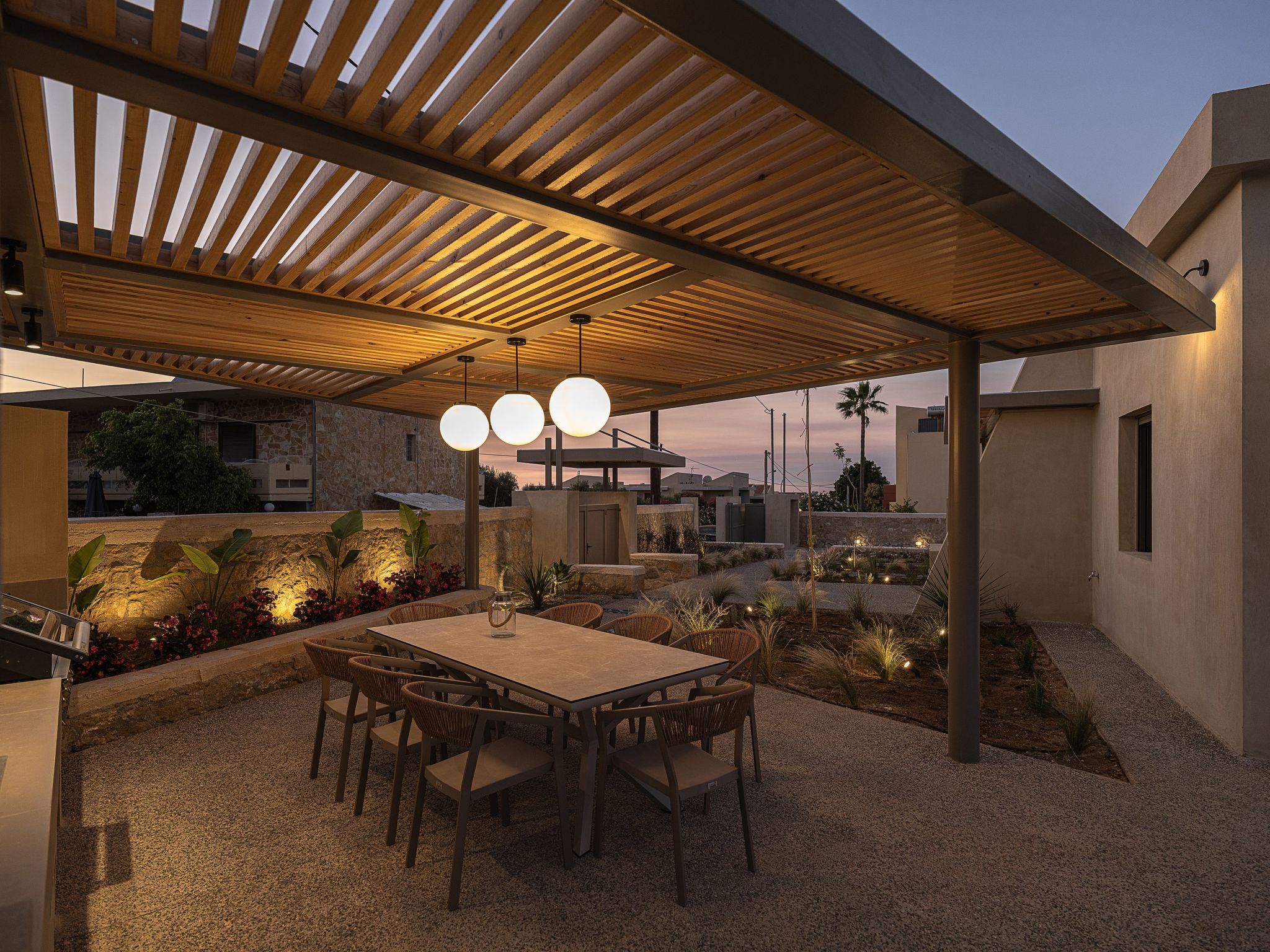 "Villa Portokalea", direkt am Meer-Binnen