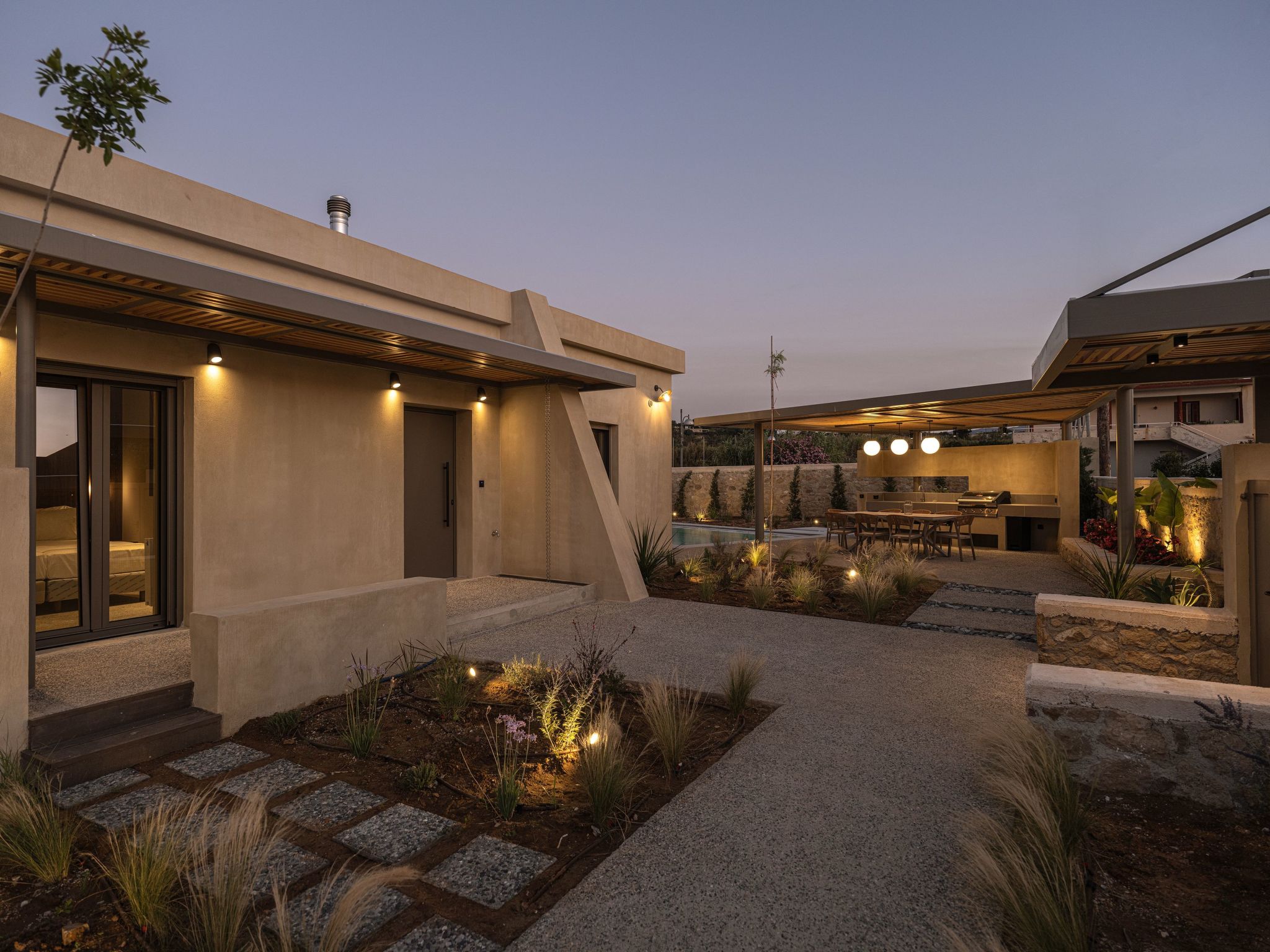 "Villa Portokalea", direkt am Meer-Binnen