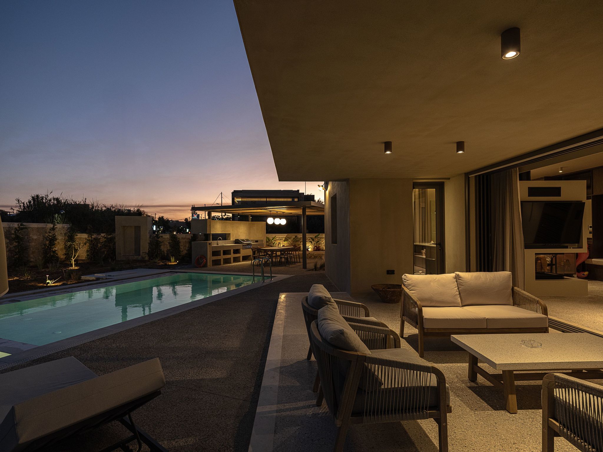 "Villa Portokalea", direkt am Meer-Binnen