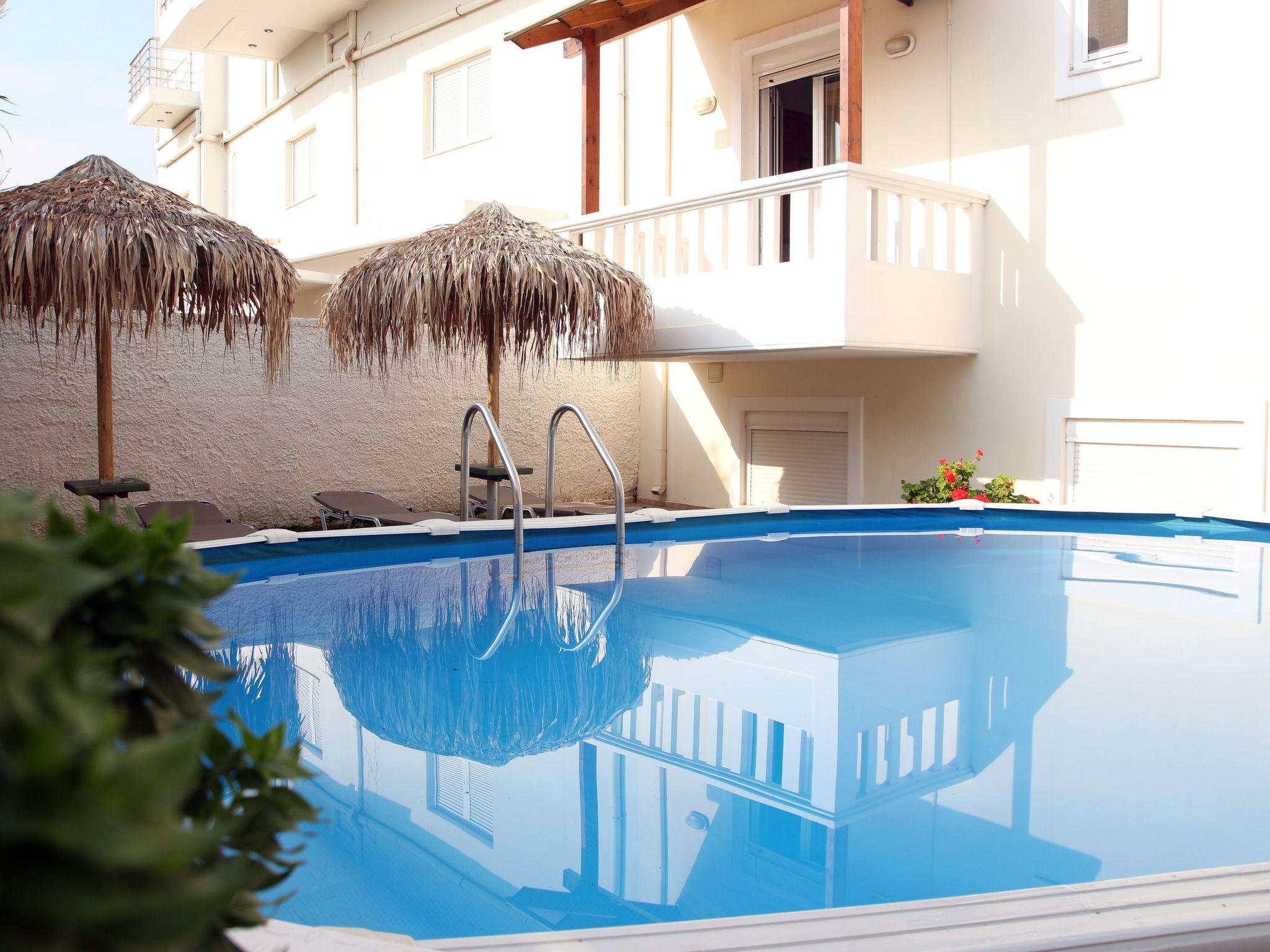 Haus in Maleme mit Außenpool-Draußen