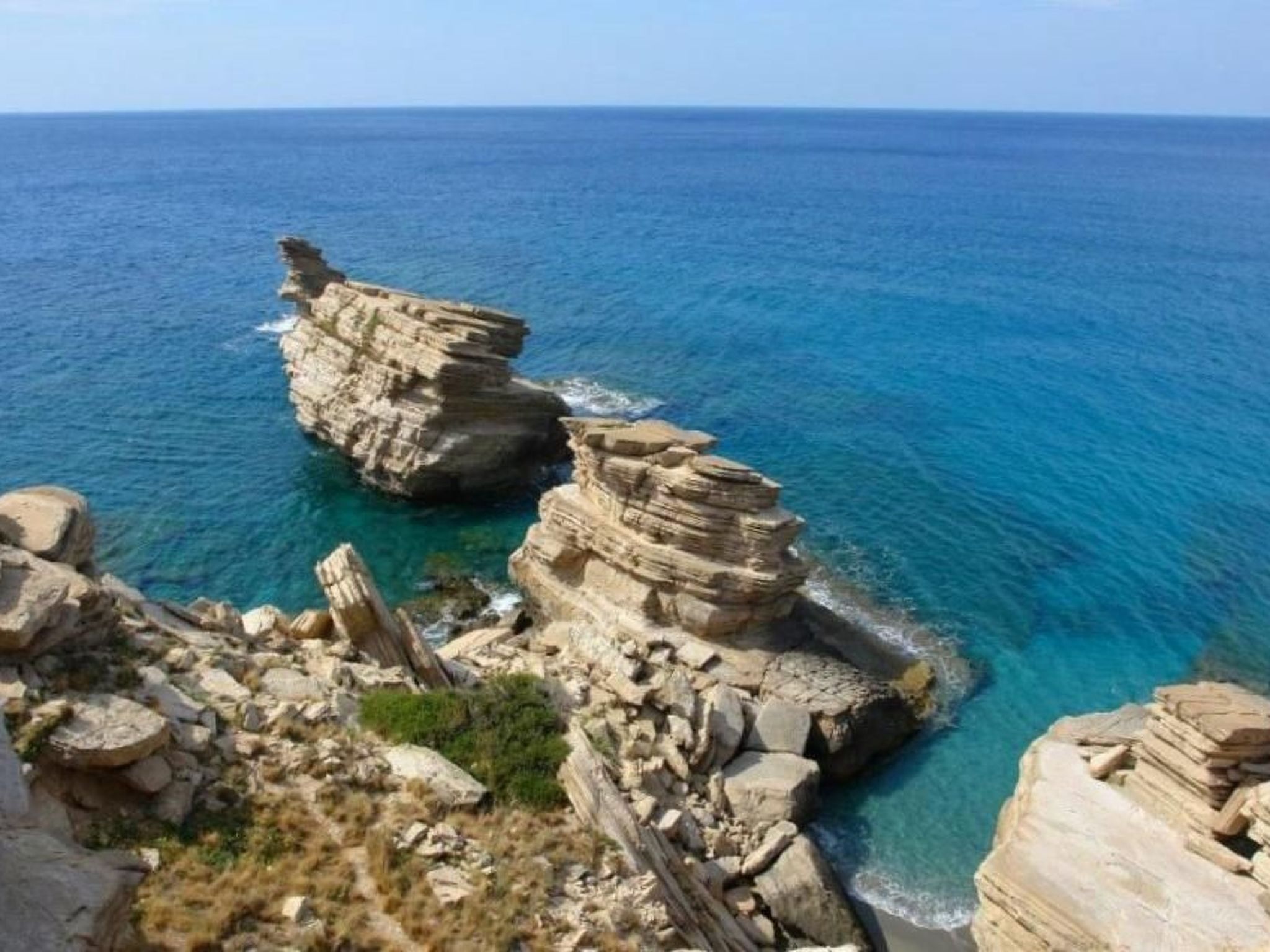 Paterakis Großes Studio Triopetra-Dehors