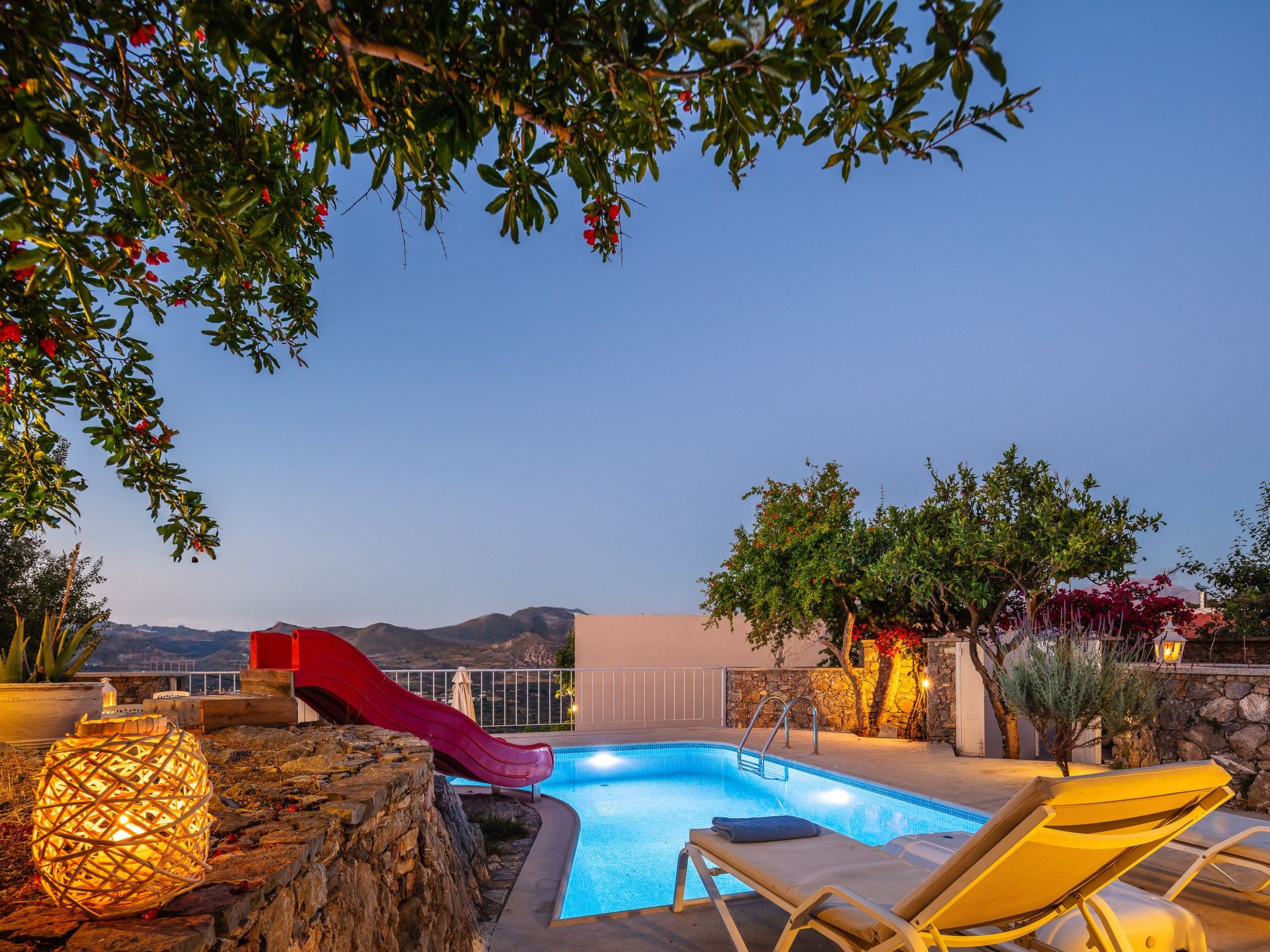 Traditionelle Villa mit Pool und BBQ, in der Nähe von Rethymno