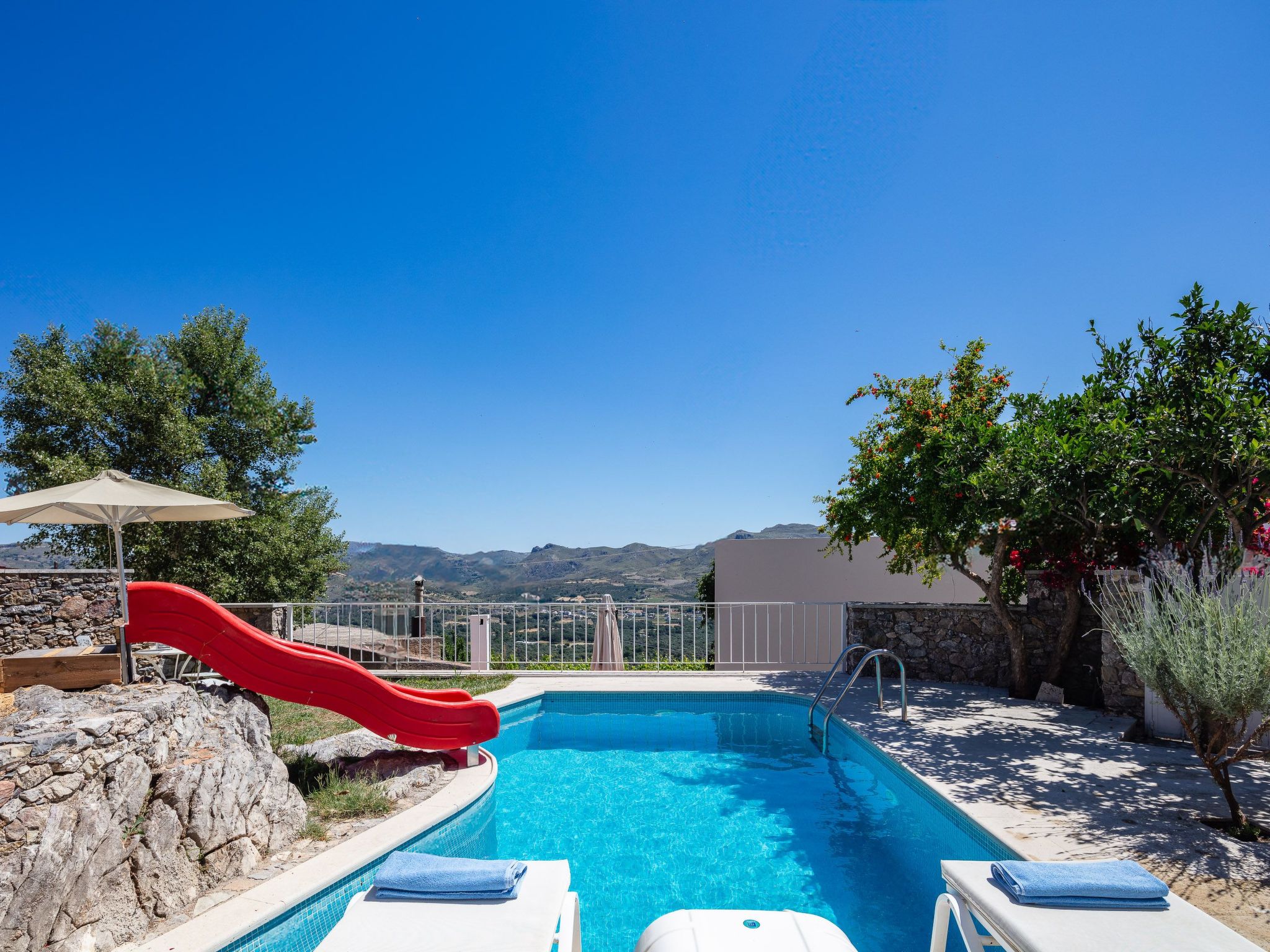 Traditionelle Villa mit Pool und BBQ, in der Nähe von Rethymno-Outside