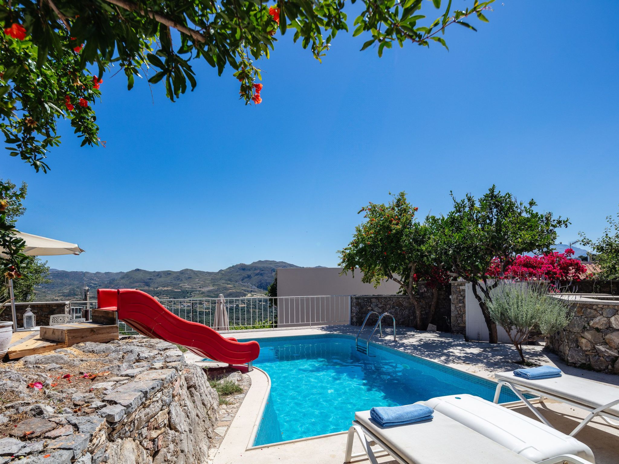 Traditionelle Villa mit Pool und BBQ, in der Nähe von Rethymno-Outside