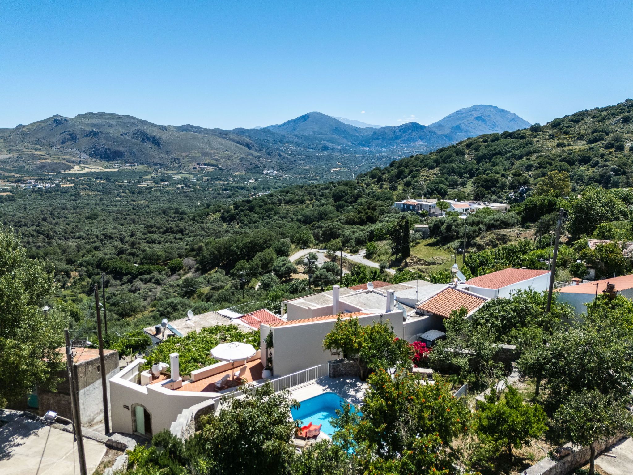 Traditionelle Villa mit Pool und BBQ, in der Nähe von Rethymno-Image-tags.info