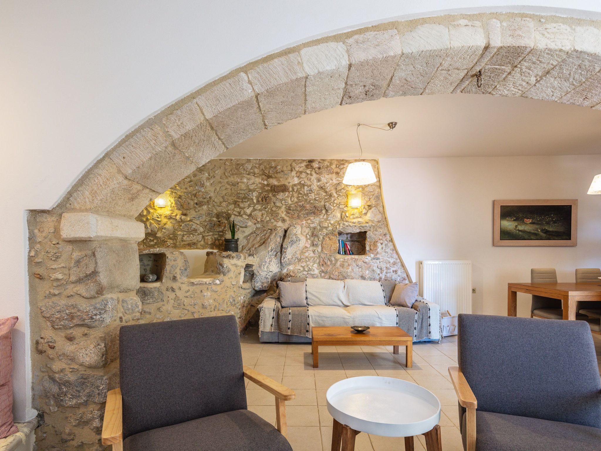 Traditionelle Villa mit Pool und BBQ, in der Nähe von Rethymno-Image-tags.info