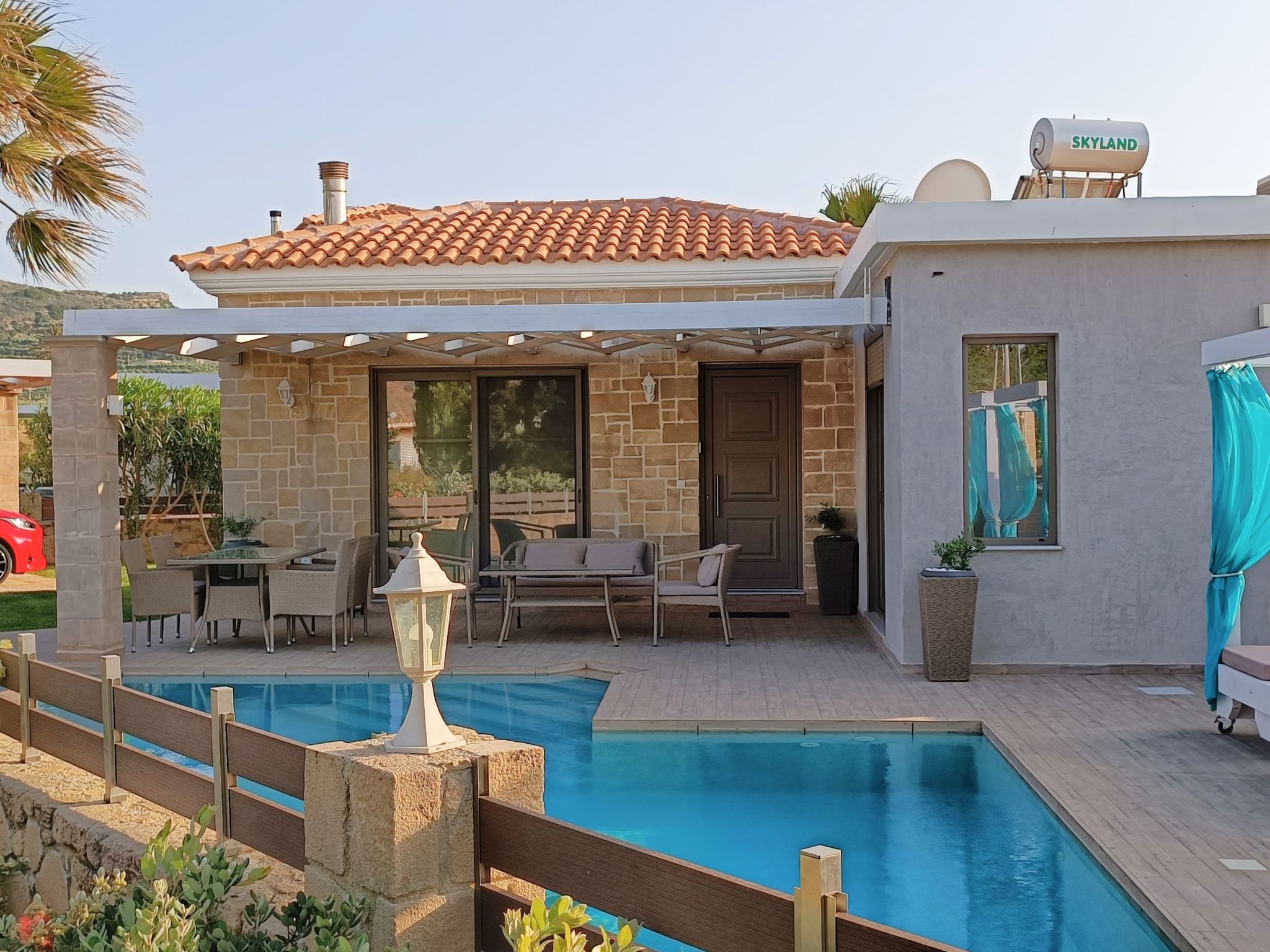 Vakantiehuis met privé zwembad in Kissamos Kriti (Griekenland) voor 4 personen