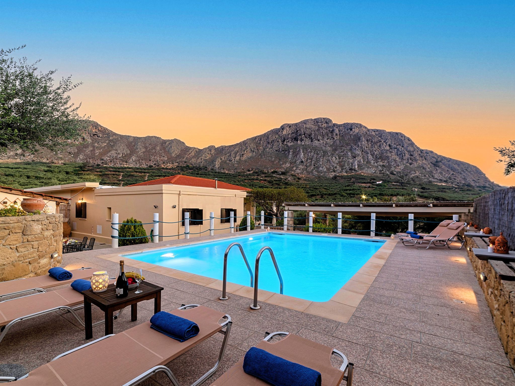 Berghütte "Cretan Kera" mit privatem Pool