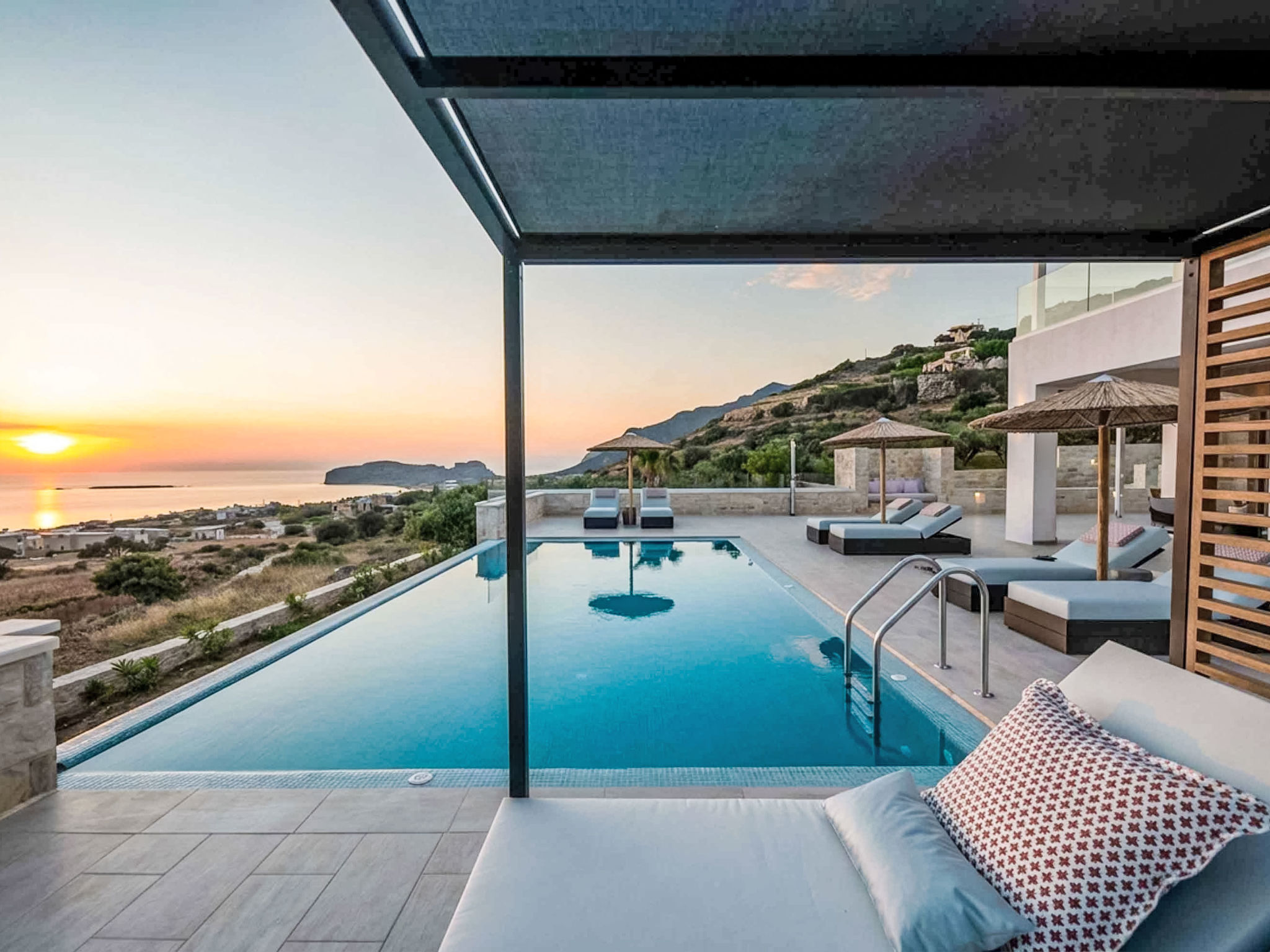 Maison Actea Seaview Villa II''Free''beheizter Pool,800m Meer – Chambre, photo 50 sur 56