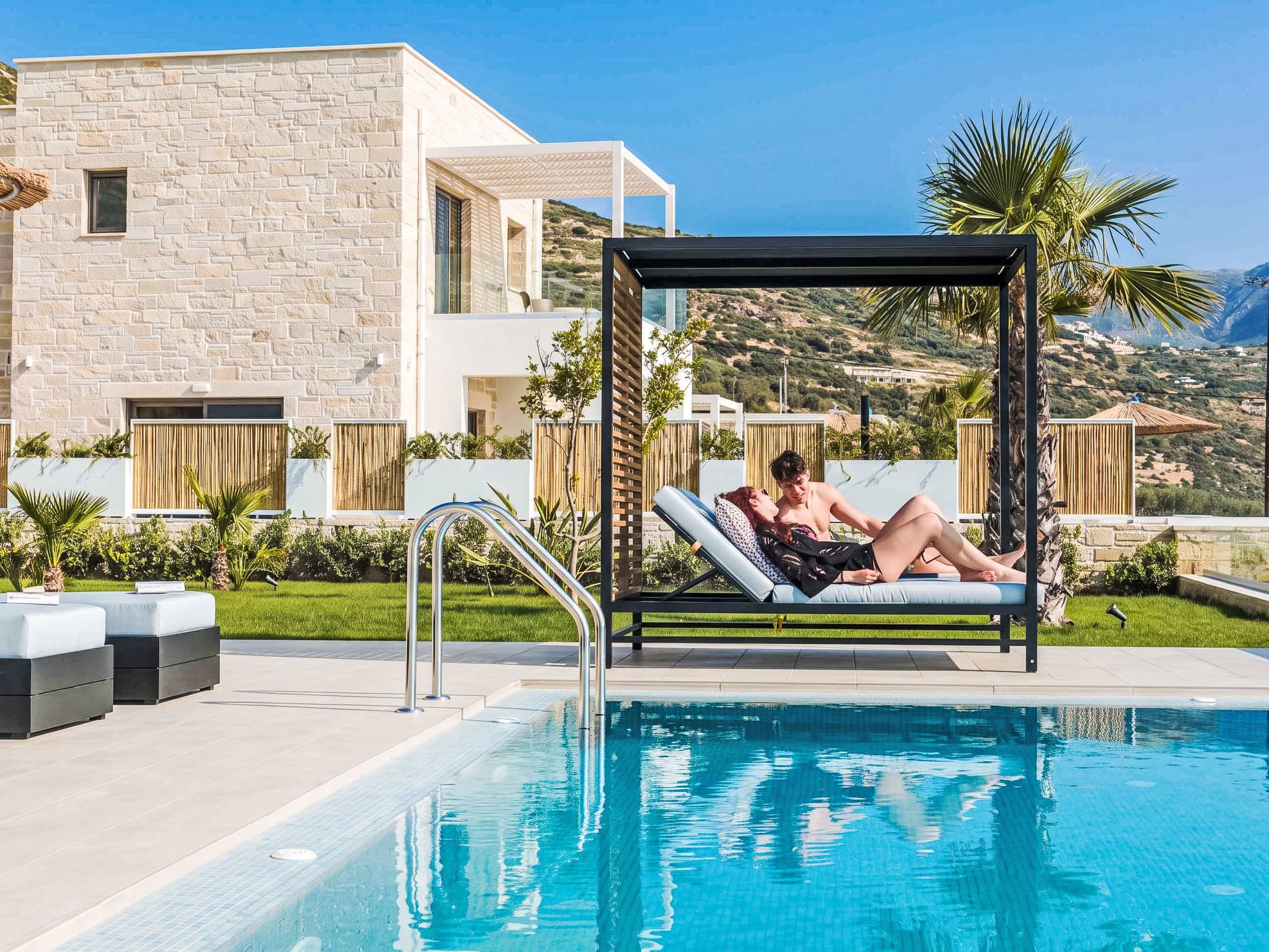 Maison Actea Seaview Villa II''Free''beheizter Pool,800m Meer – Terrasse, photo 3 sur 56