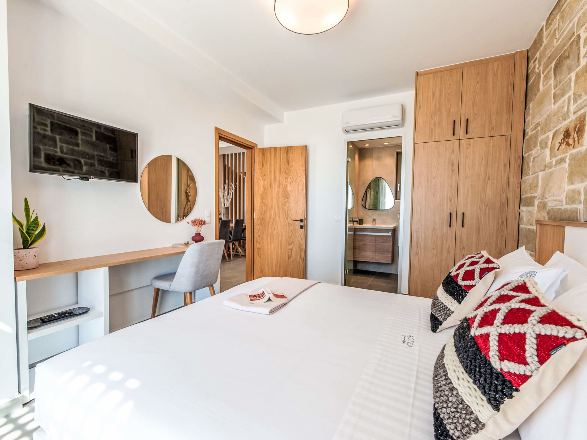 Maison Actea Seaview Villa II''Free''beheizter Pool,800m Meer – Chambre, photo 22 sur 56