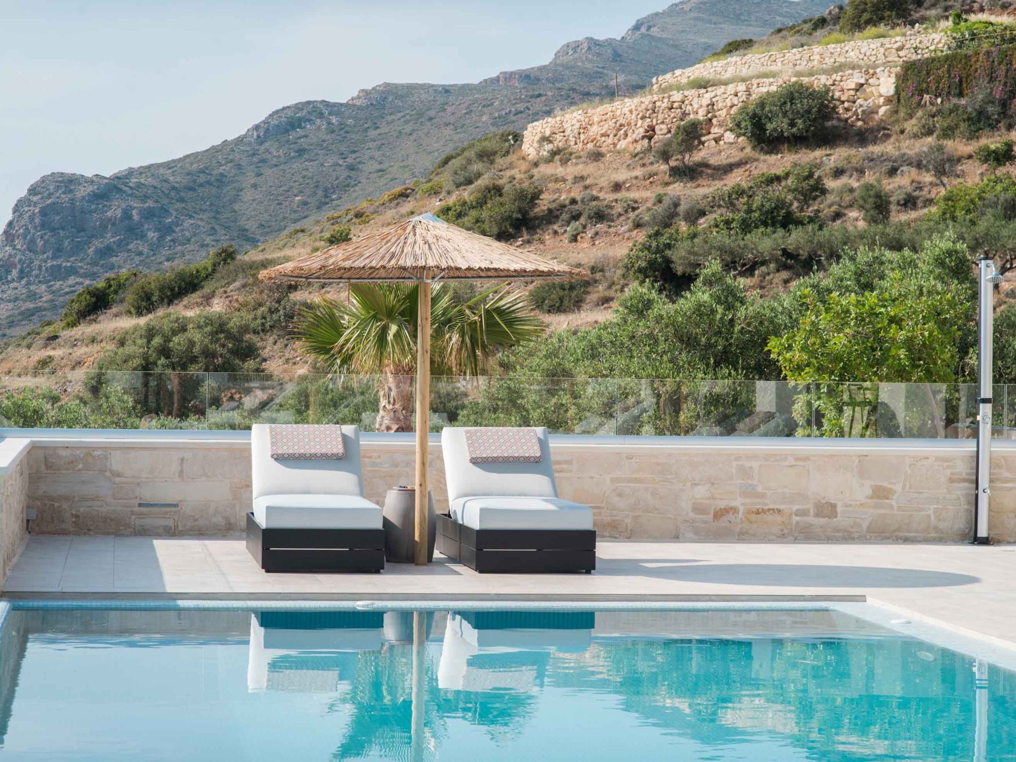 Actea Seaview Villa II''Free''beheizter Pool,800m Meer-Binnen