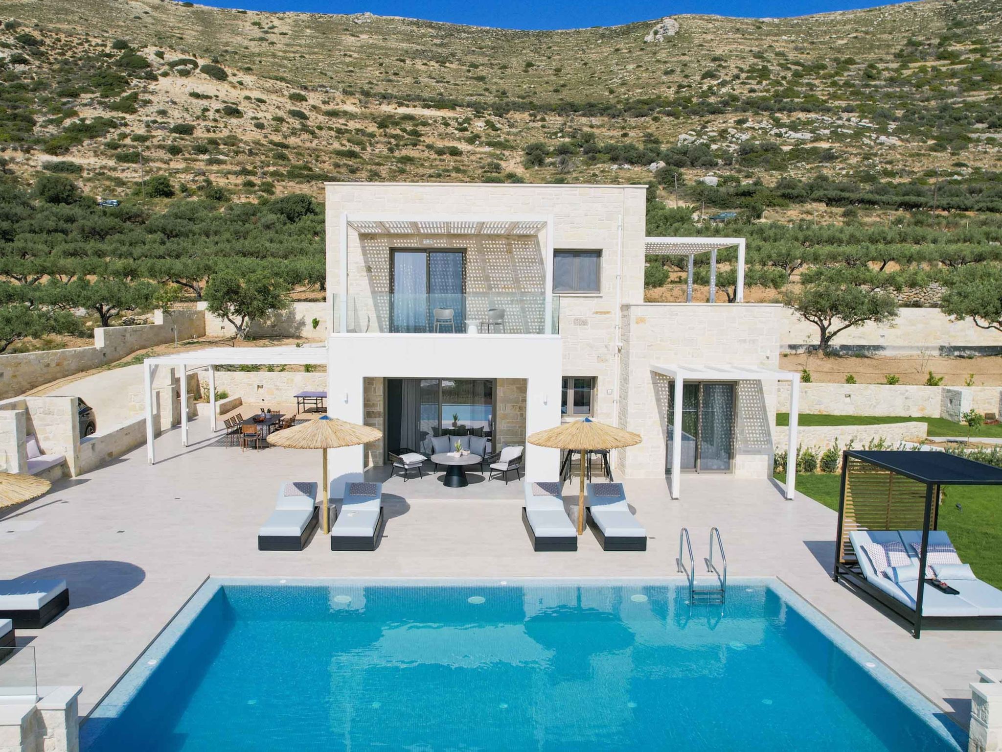 Actea Seaview Villa II''Free''beheizter Pool,800m Meer-Binnen