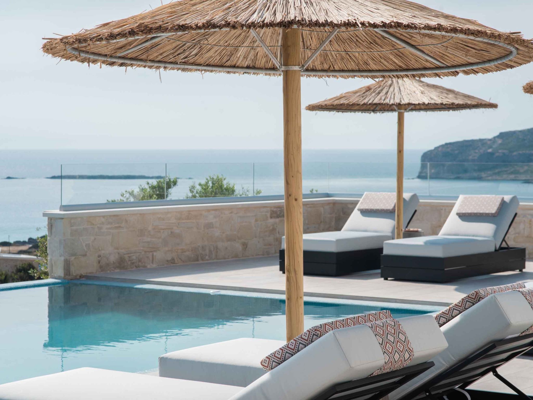 Actea Seaview Villa II''Free''beheizter Pool,800m Meer-Binnen