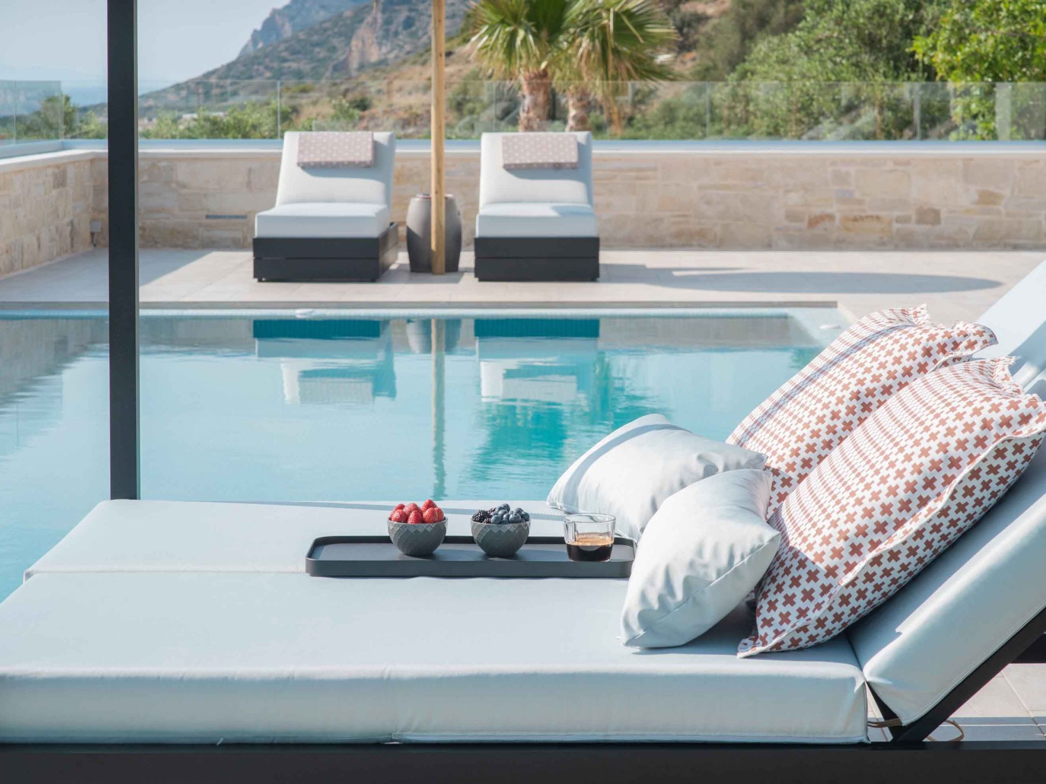 Actea Seaview Villa II''Free''beheizter Pool,800m Meer-Binnen