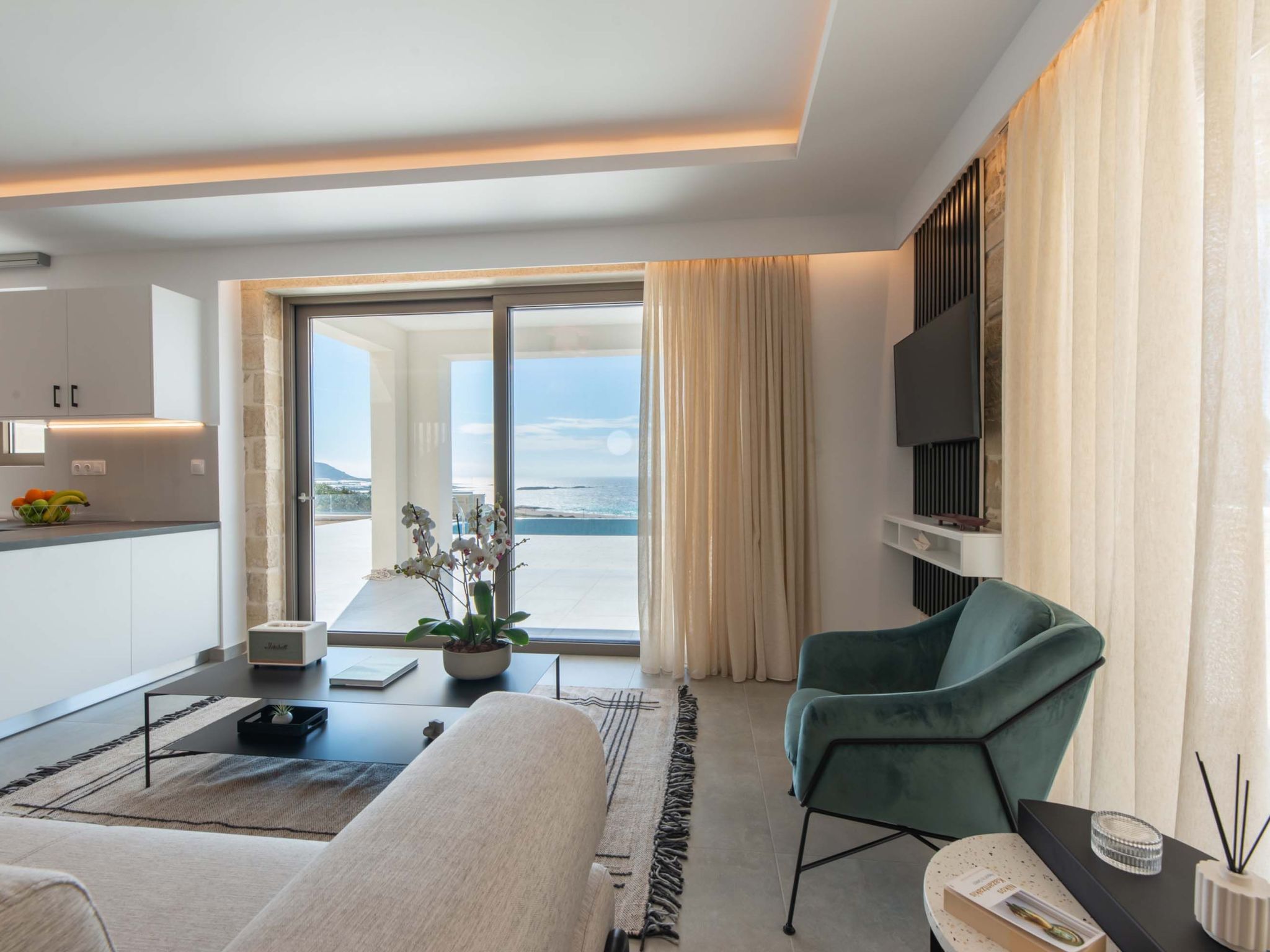 Actea Seaview Villa II''Free''beheizter Pool,800m Meer-Binnen