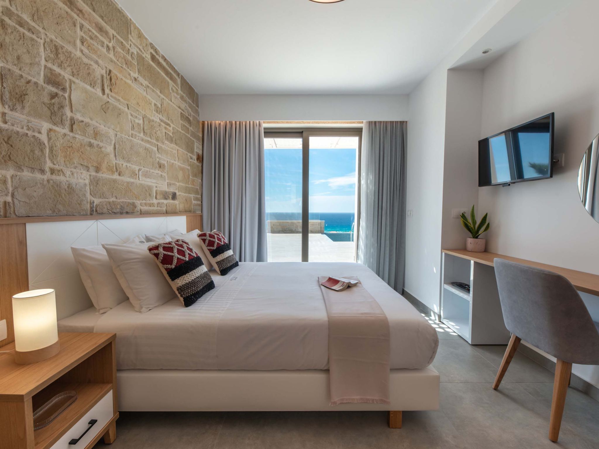 Actea Seaview Villa II''Free''beheizter Pool,800m Meer-Binnen