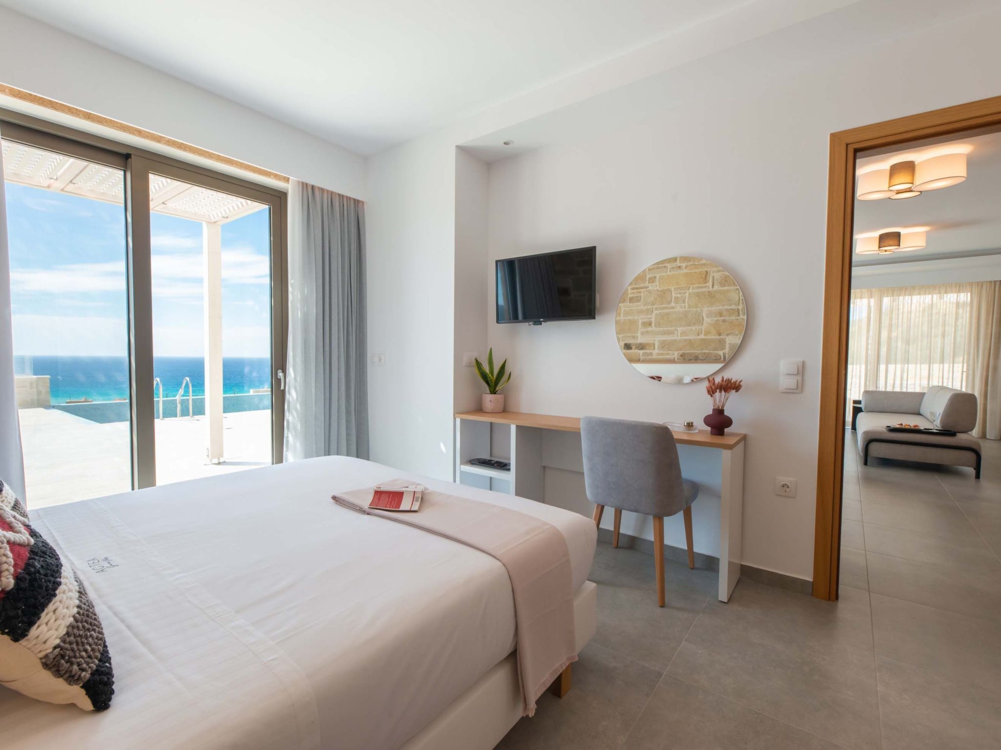 Actea Seaview Villa II''Free''beheizter Pool,800m Meer-Binnen