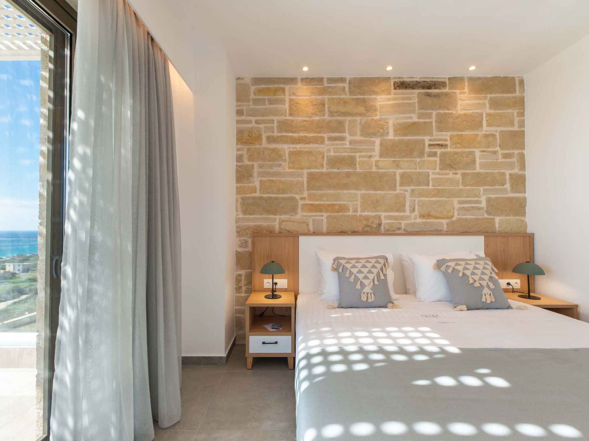 Actea Seaview Villa II''Free''beheizter Pool,800m Meer-Binnen