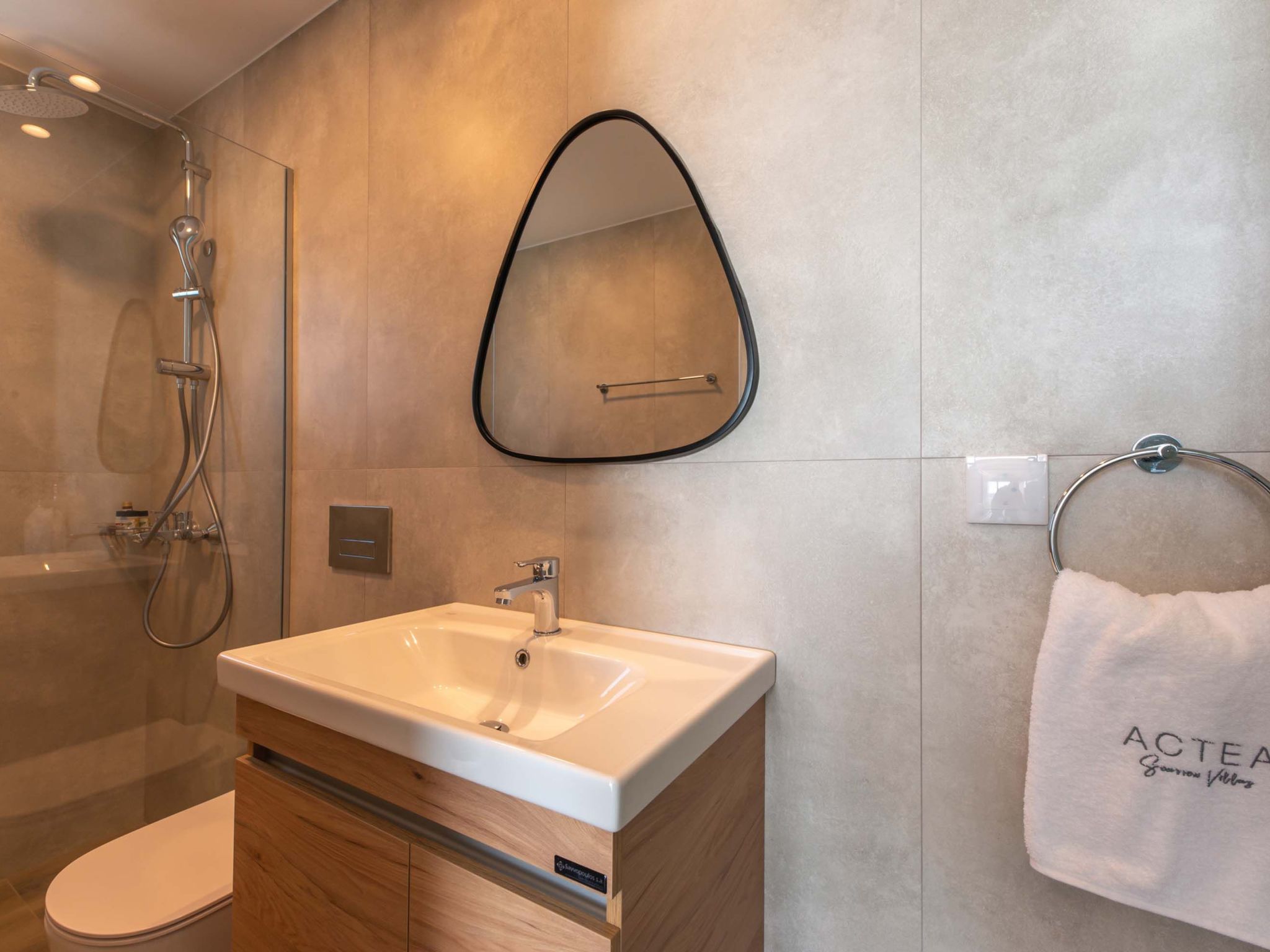 Actea Seaview Villa II''Free''beheizter Pool,800m Meer-Binnen