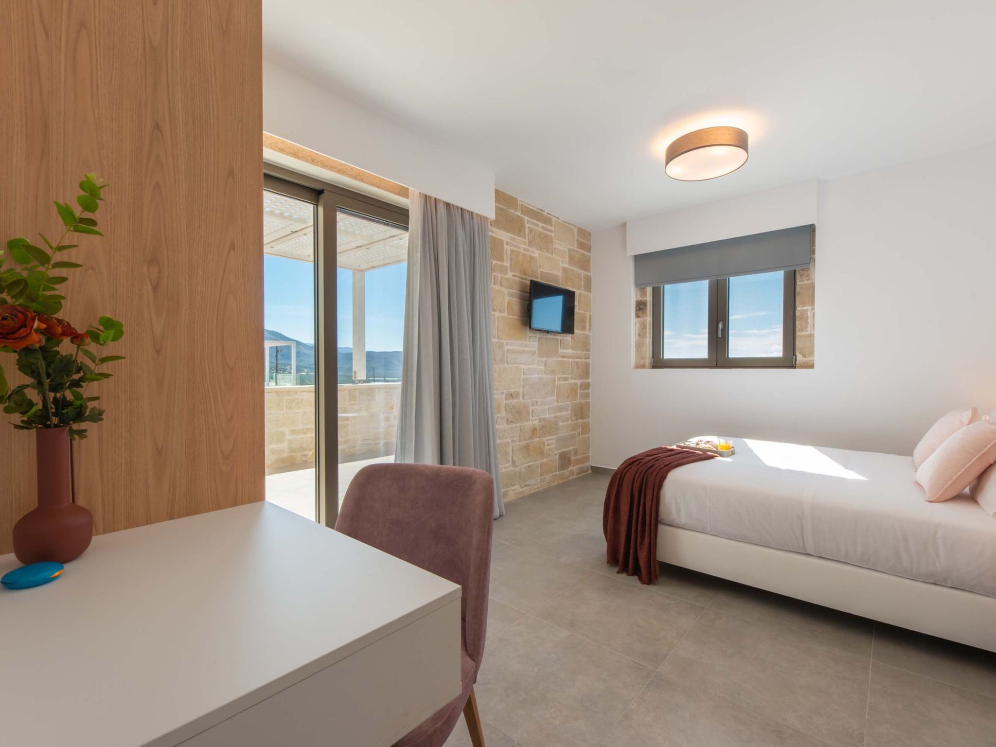 Actea Seaview Villa II''Free''beheizter Pool,800m Meer-Binnen