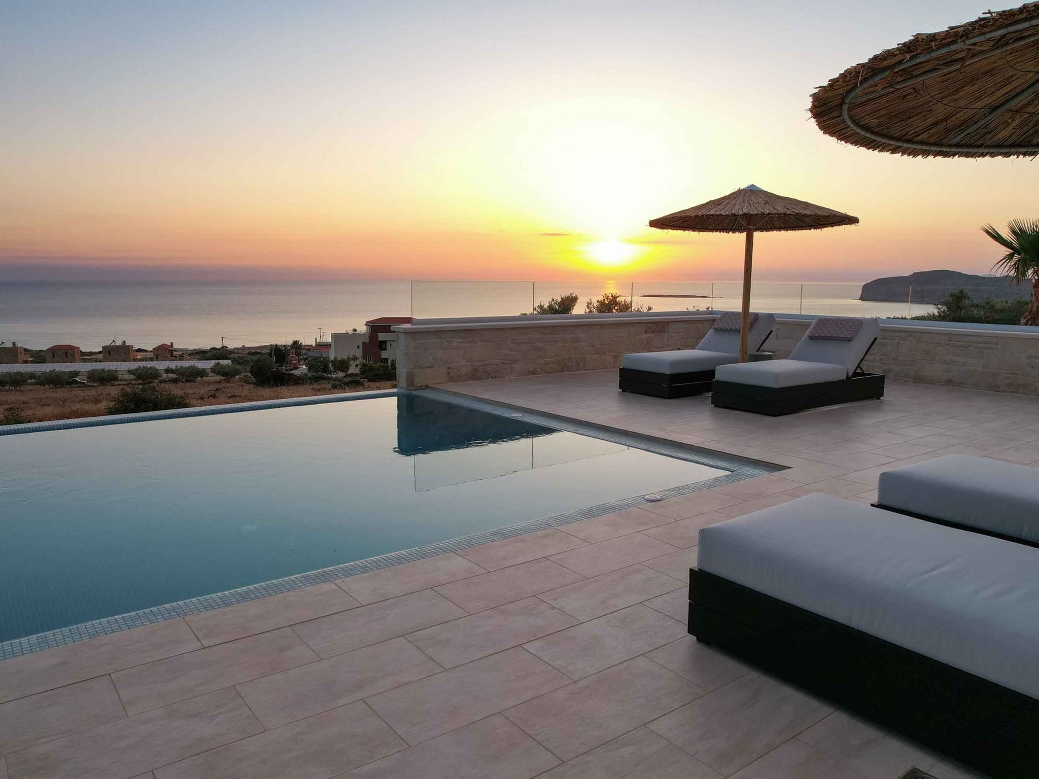 Actea Seaview Villa II''Free''beheizter Pool,800m Meer-Binnen