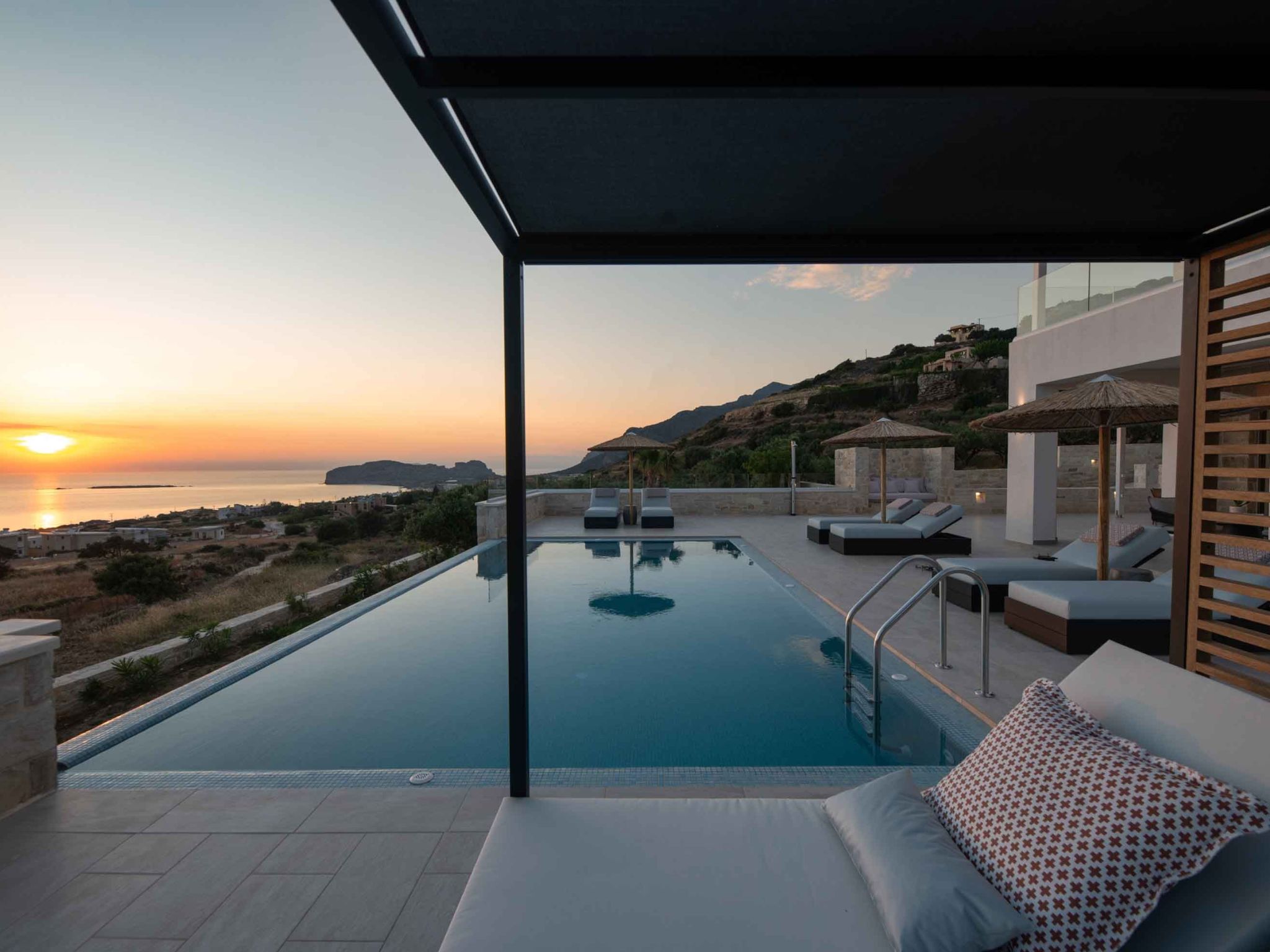 Actea Seaview Villa II''Free''beheizter Pool,800m Meer-Binnen