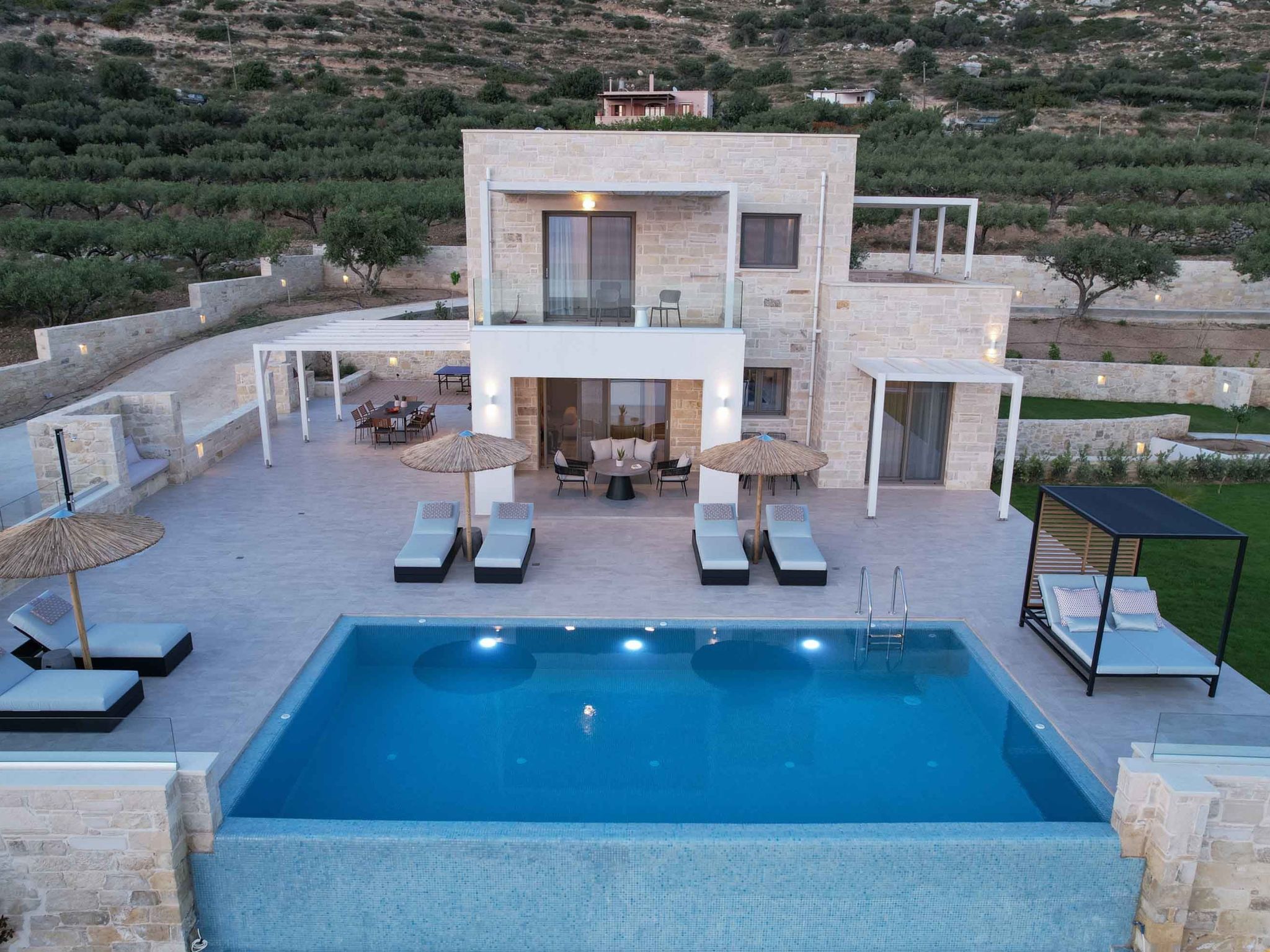 Actea Seaview Villa II''Free''beheizter Pool,800m Meer-Binnen