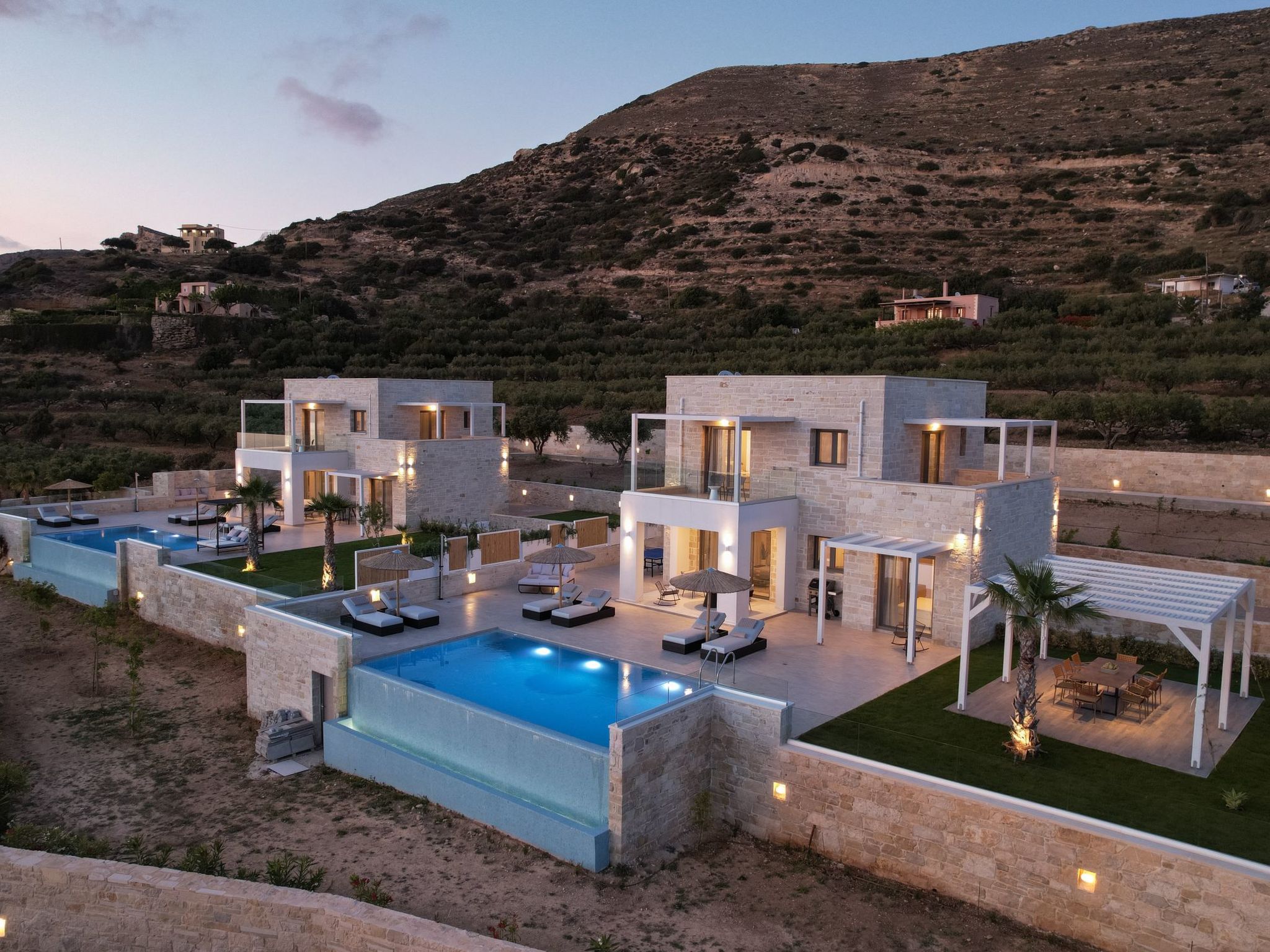 Actea Seaview Villa II''Free''beheizter Pool,800m Meer-Binnen