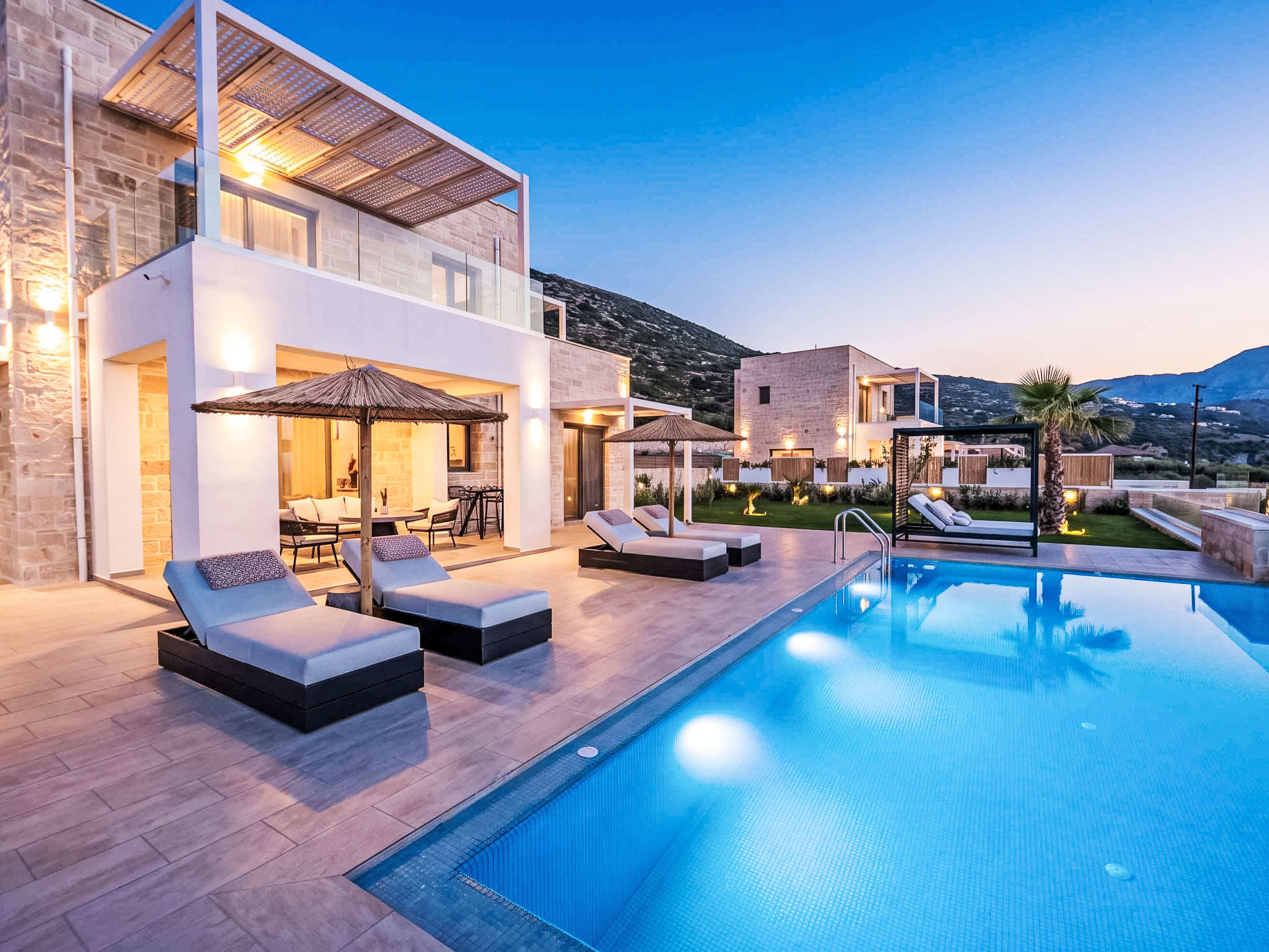 Maison Actea Seaview Villa II''Free''beheizter Pool,800m Meer – Chambre, photo 52 sur 56