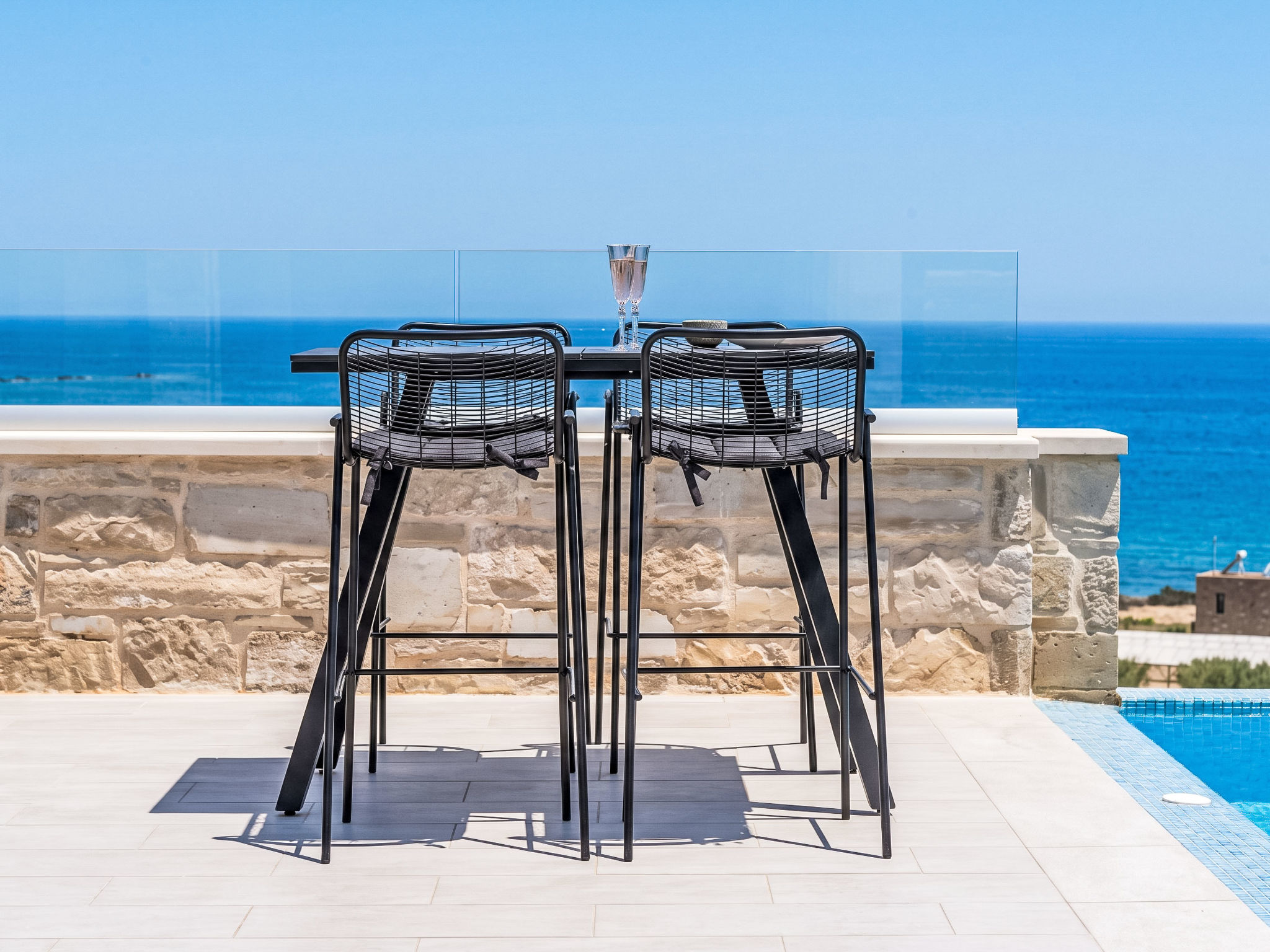 Maison Actea Seaview Villa II''Free''beheizter Pool,800m Meer – Terrasse, photo 10 sur 56