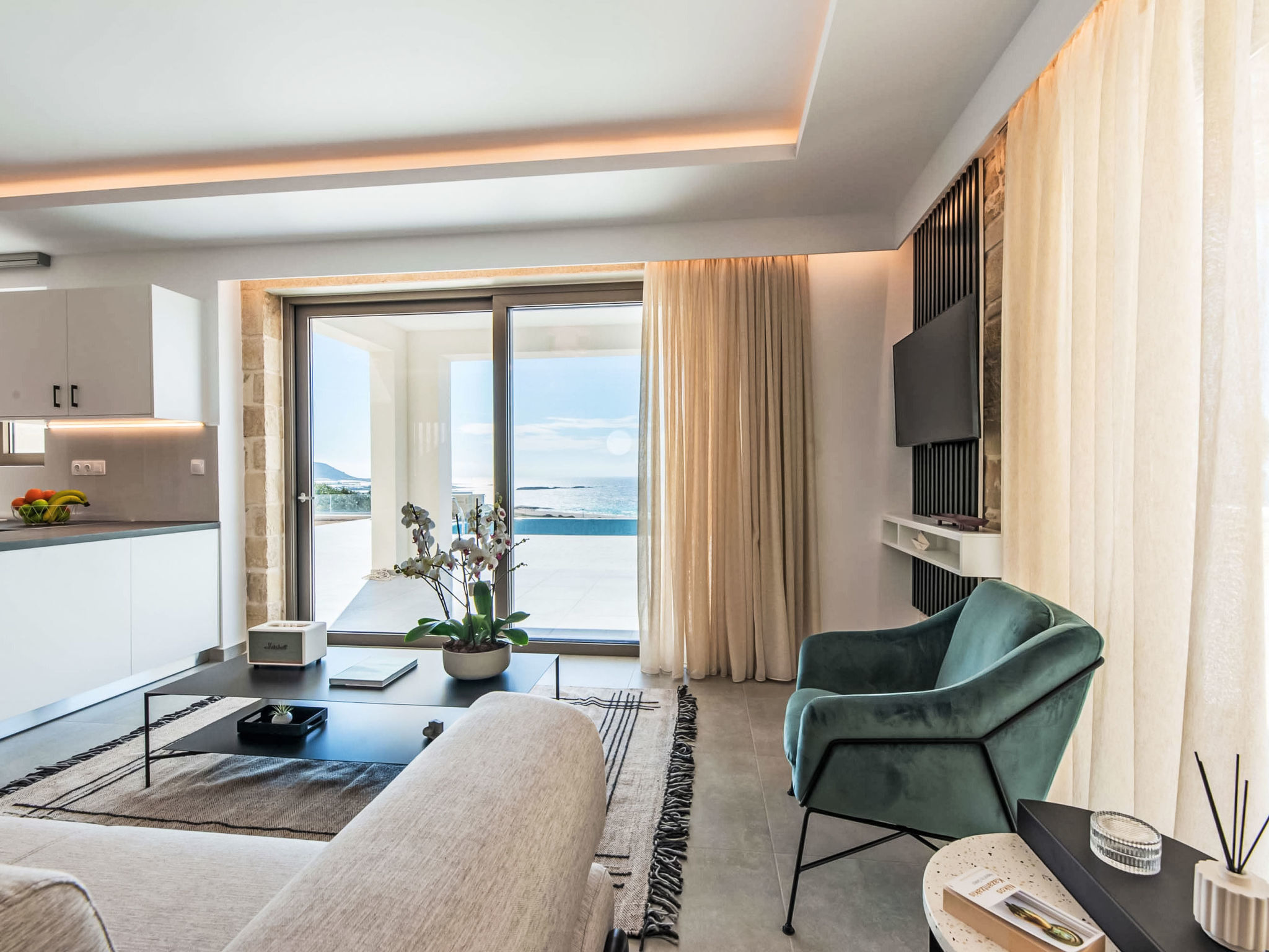 Maison Actea Seaview Villa II''Free''beheizter Pool,800m Meer – Séjour, photo 12 sur 56