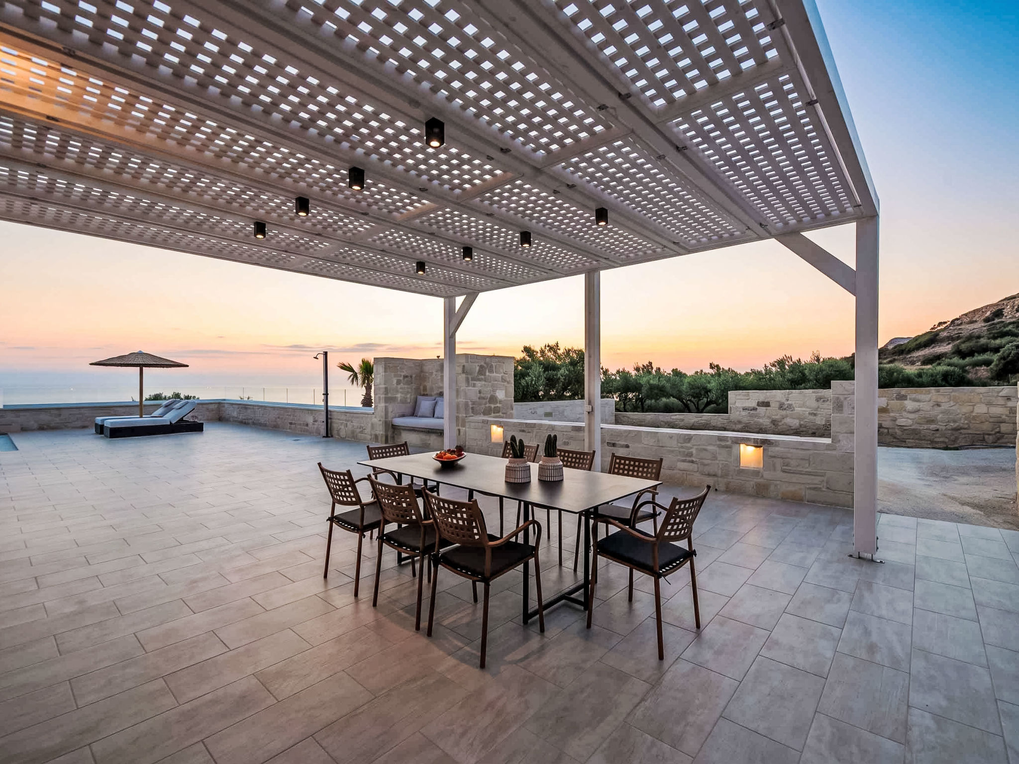Maison Actea Seaview Villa II''Free''beheizter Pool,800m Meer – Terrasse, photo 4 sur 56