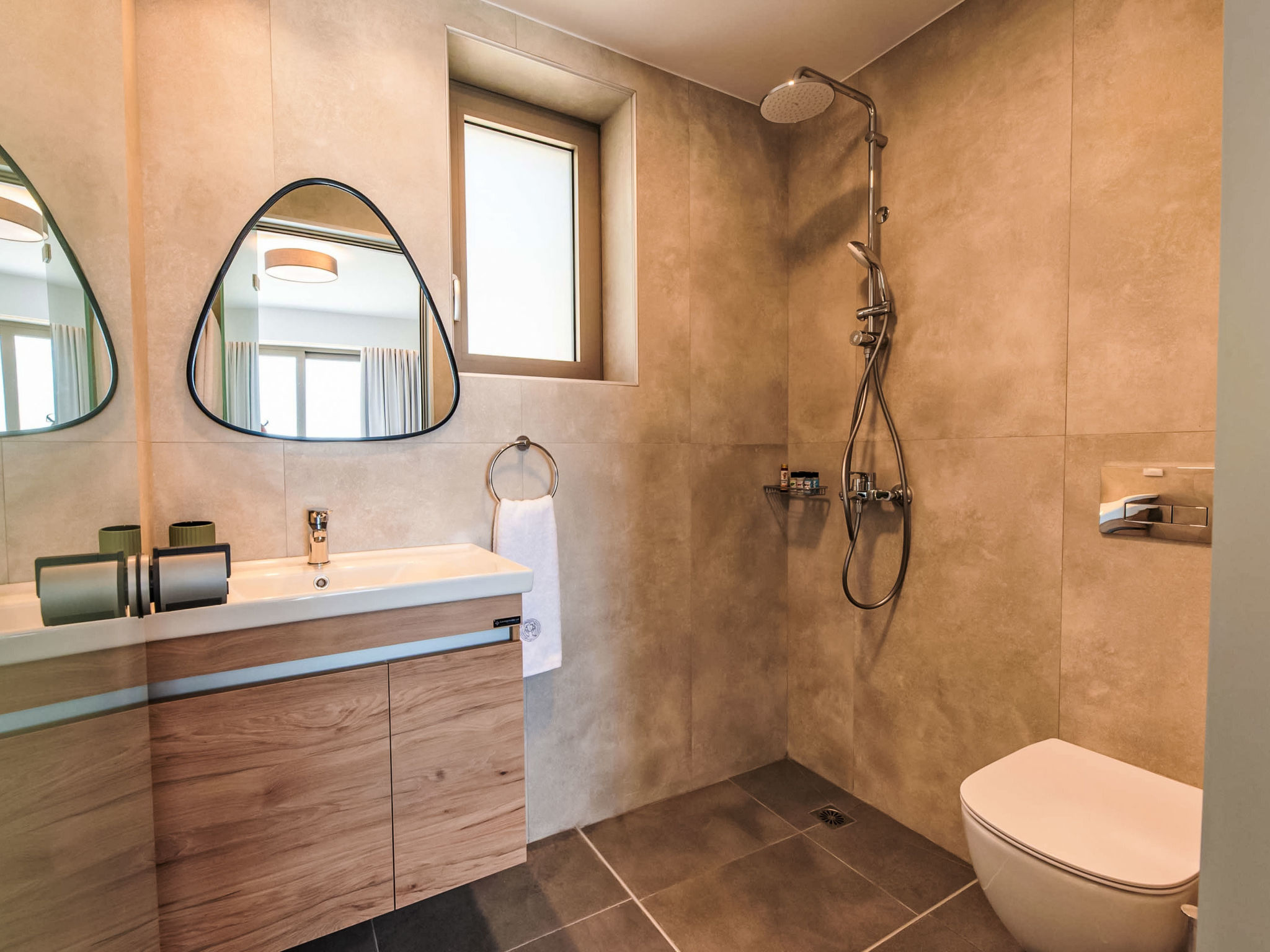Maison Actea Seaview Villa II''Free''beheizter Pool,800m Meer – Salle de bains, photo 24 sur 56