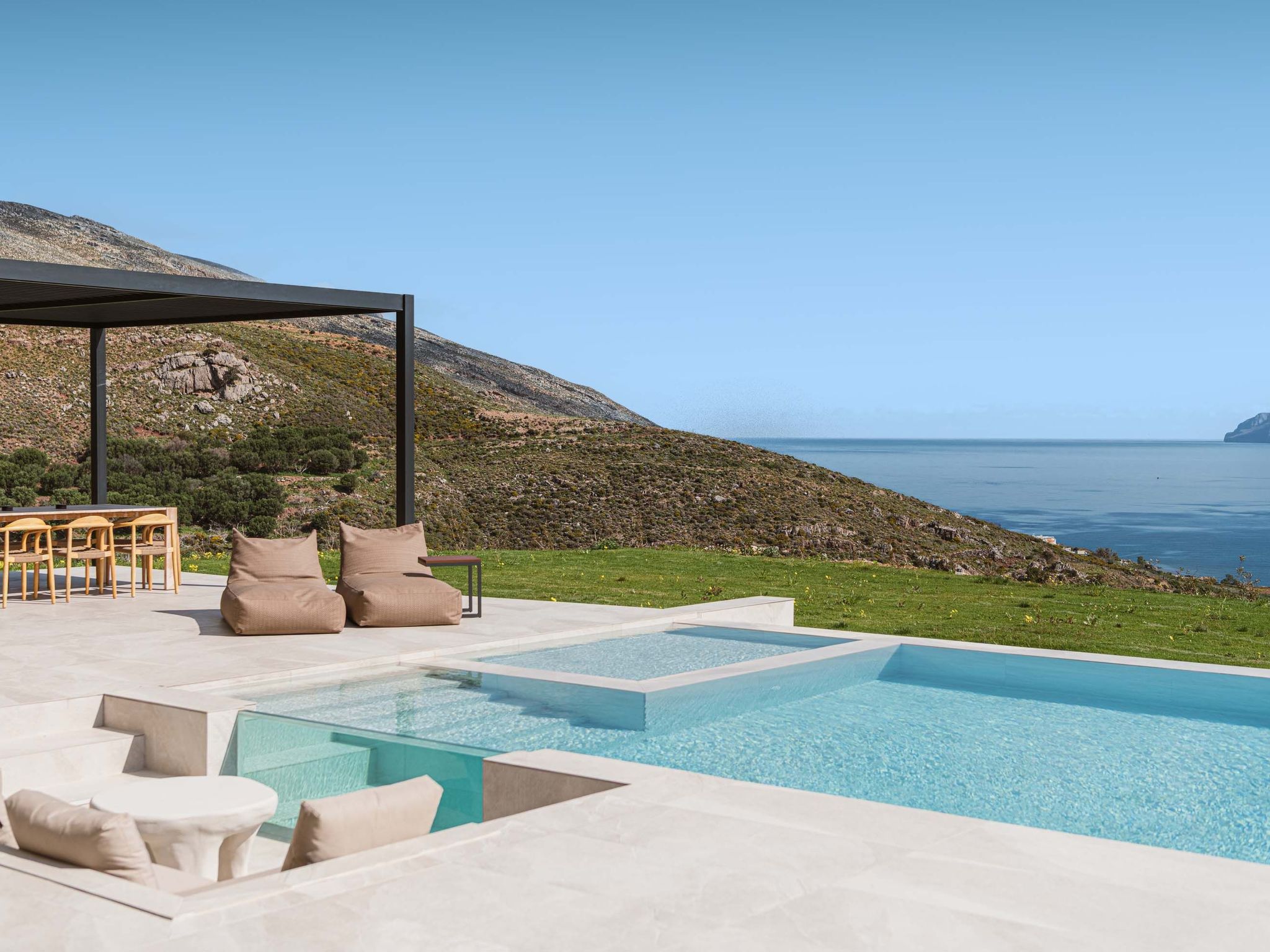 Rastoni Villa I 'Free' beheizter Pool, Panoramablick-Binnen