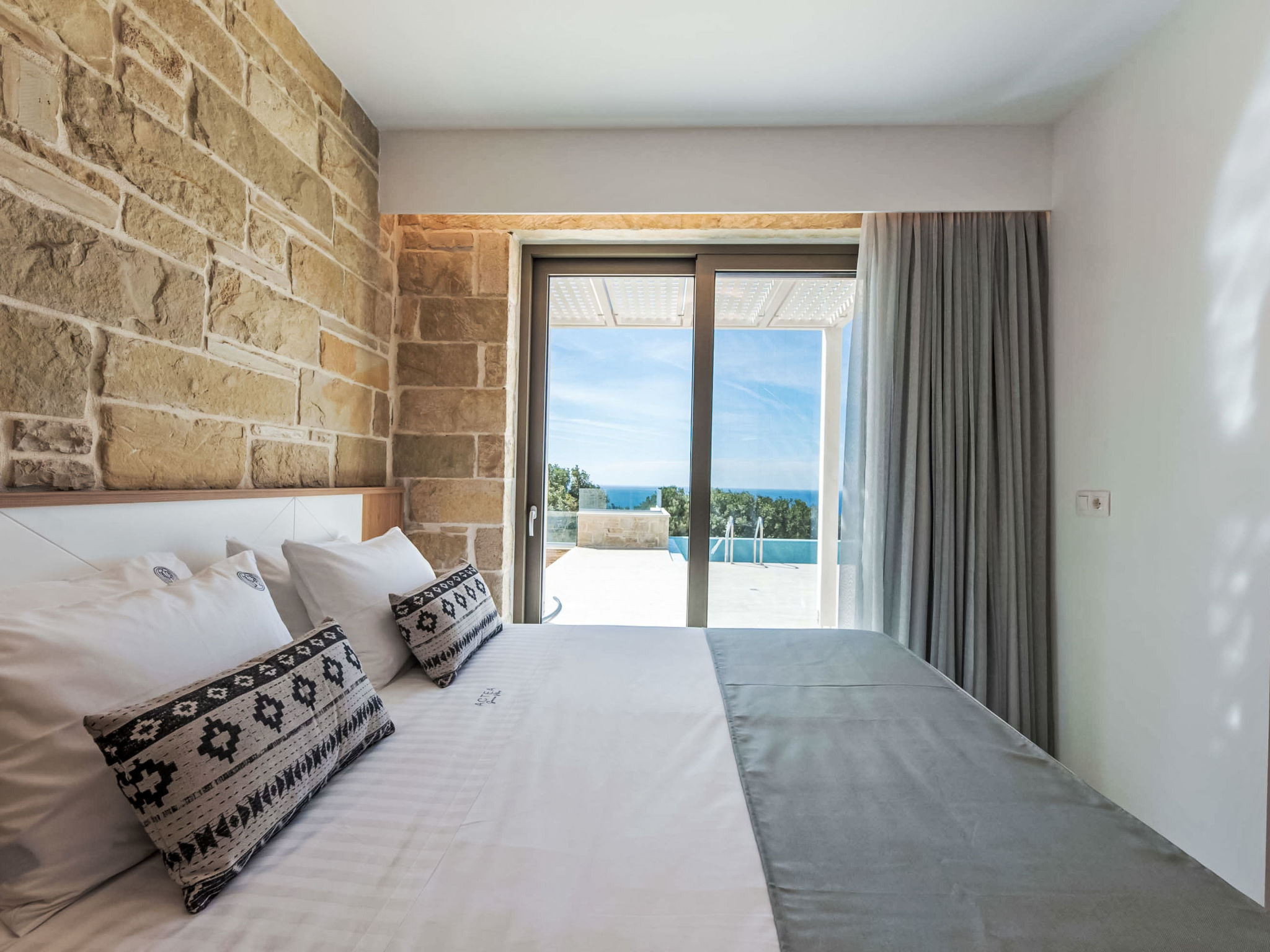 Maison Actea Seaview Villa I ''Free''beheizter Pool, 800m Meer – Extérieur de la maison, photo 21 sur 55