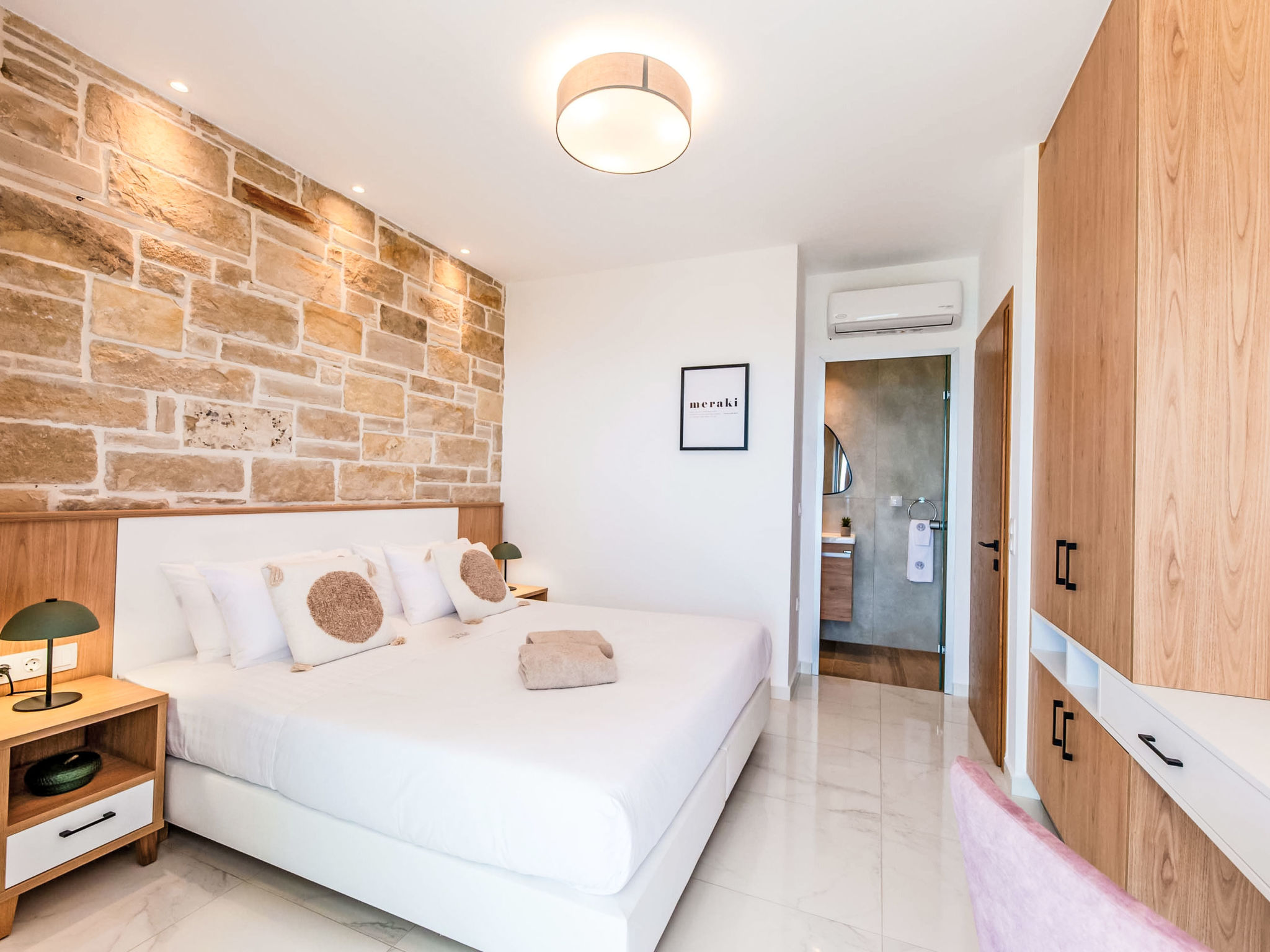 Maison Actea Seaview Villa I ''Free''beheizter Pool, 800m Meer – Chambre, photo 28 sur 55