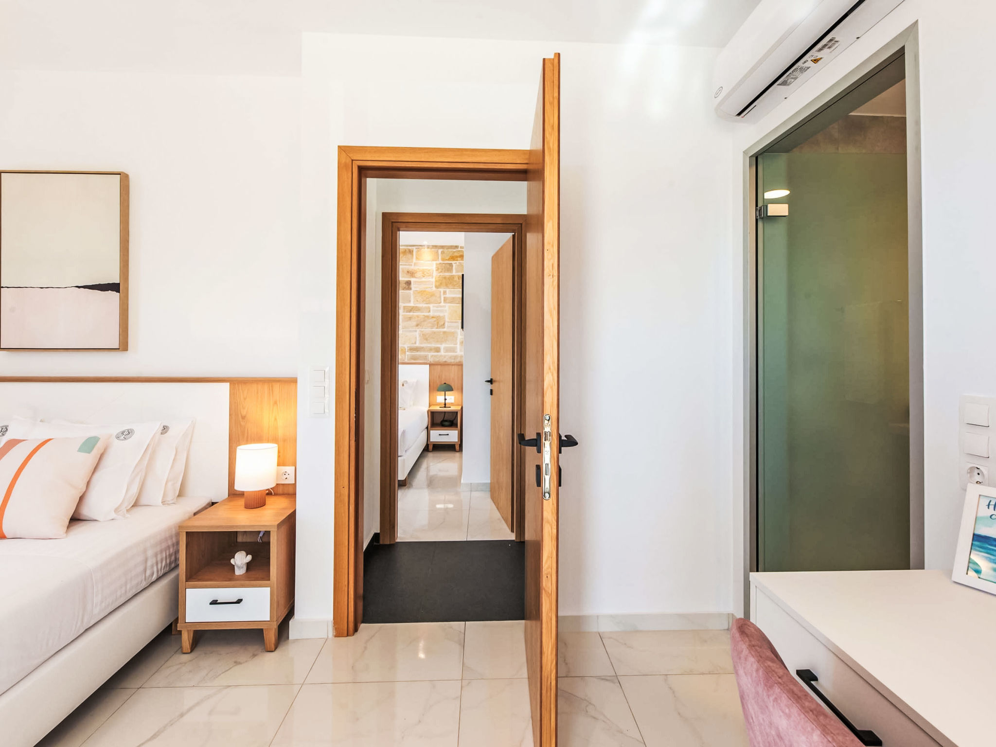 Maison Actea Seaview Villa I ''Free''beheizter Pool, 800m Meer – Chambre, photo 37 sur 55