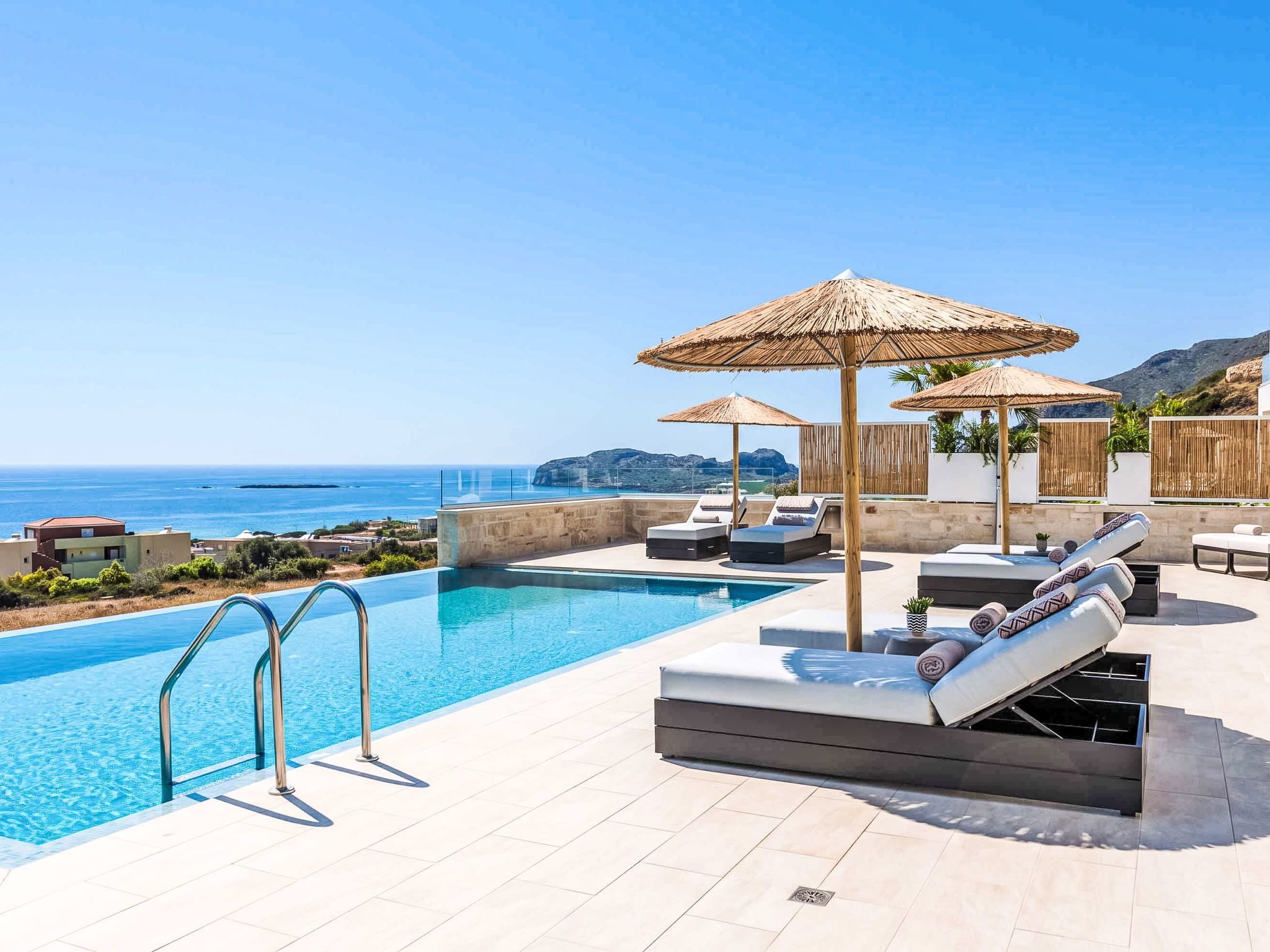 Actea Seaview Villa I ''Free''beheizter Pool, 800m Meer