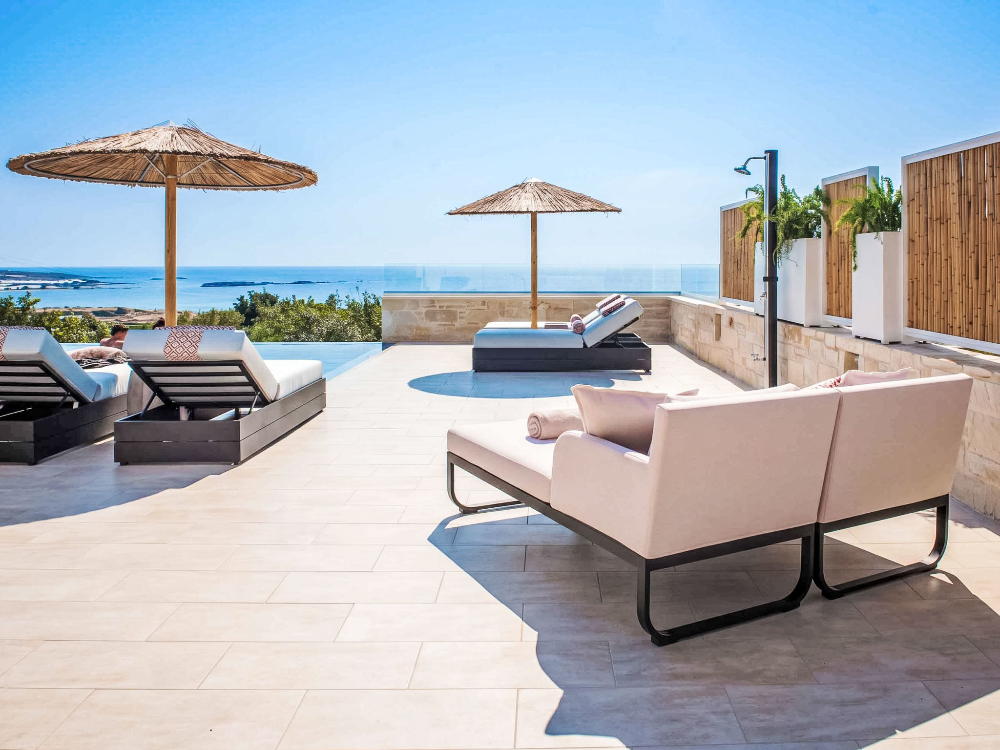 Maison Actea Seaview Villa I ''Free''beheizter Pool, 800m Meer – Terrasse, photo 7 sur 55