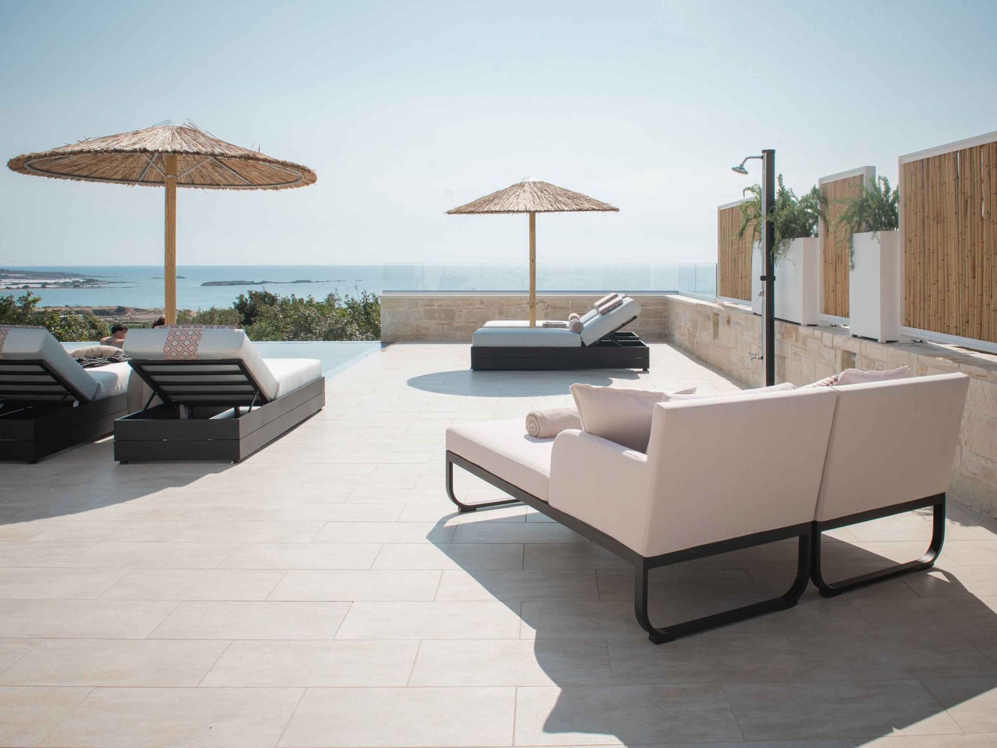Actea Seaview Villa I ''Free''beheizter Pool, 800m Meer-Binnen